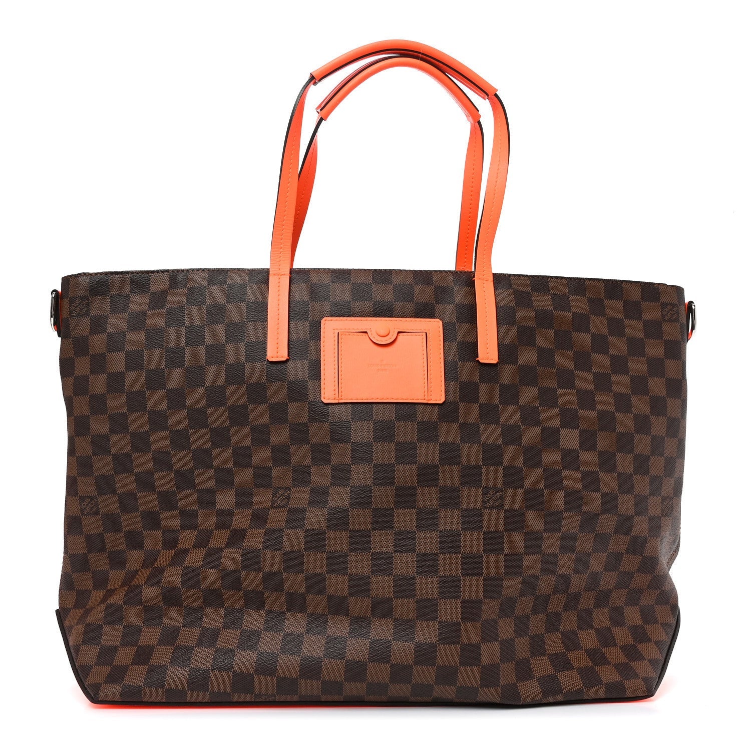 Damier Ebene Cabas Orange