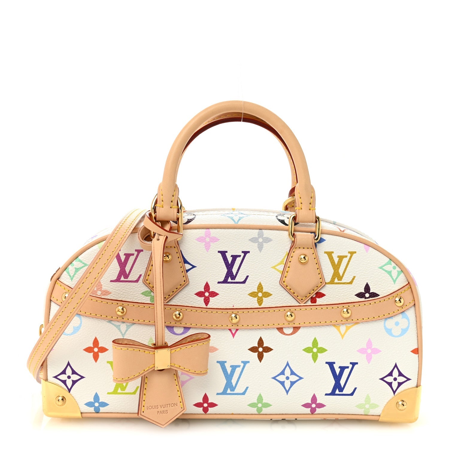 LV x TM Monogram Multicolor East West White