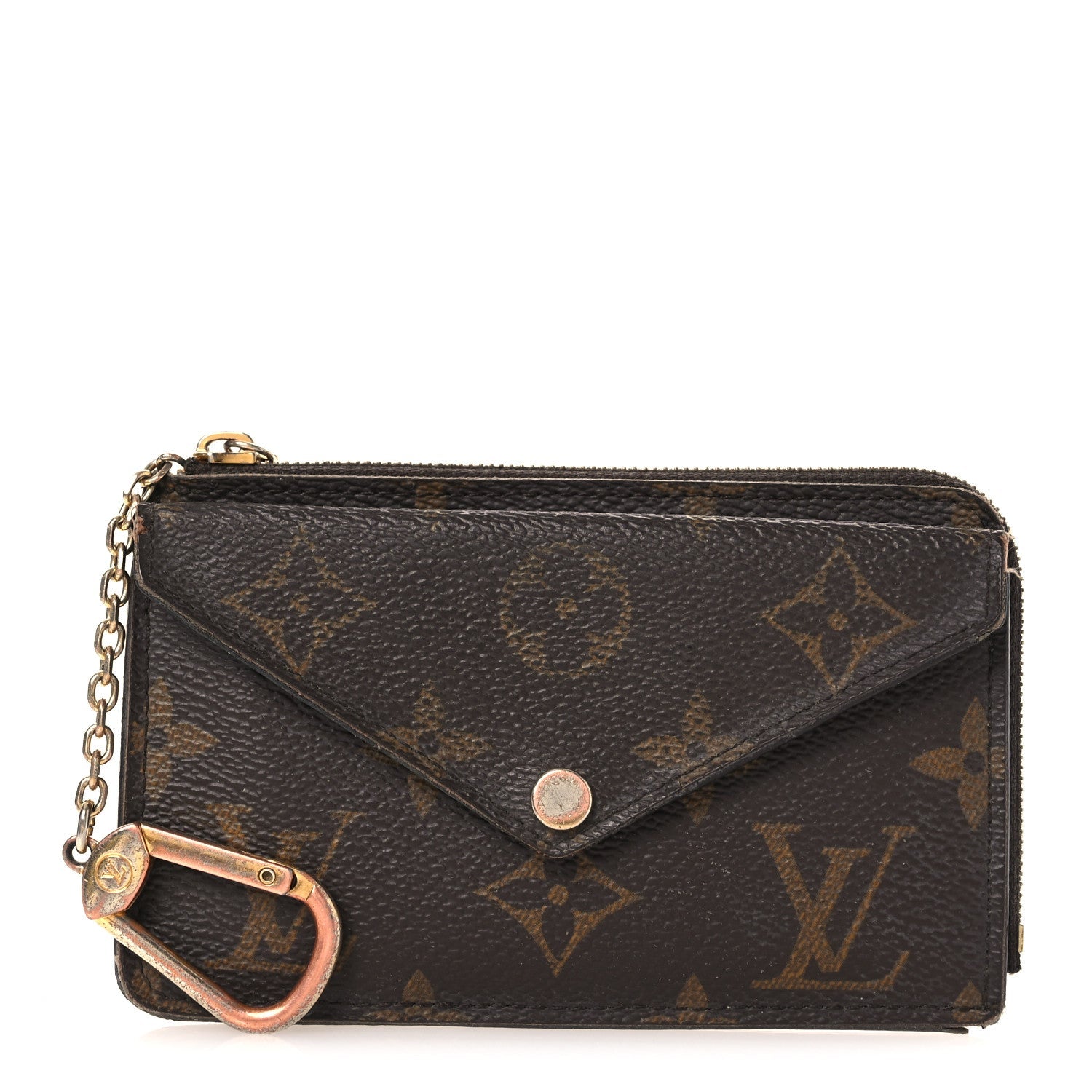 Monogram Recto Verso Card Holder Black