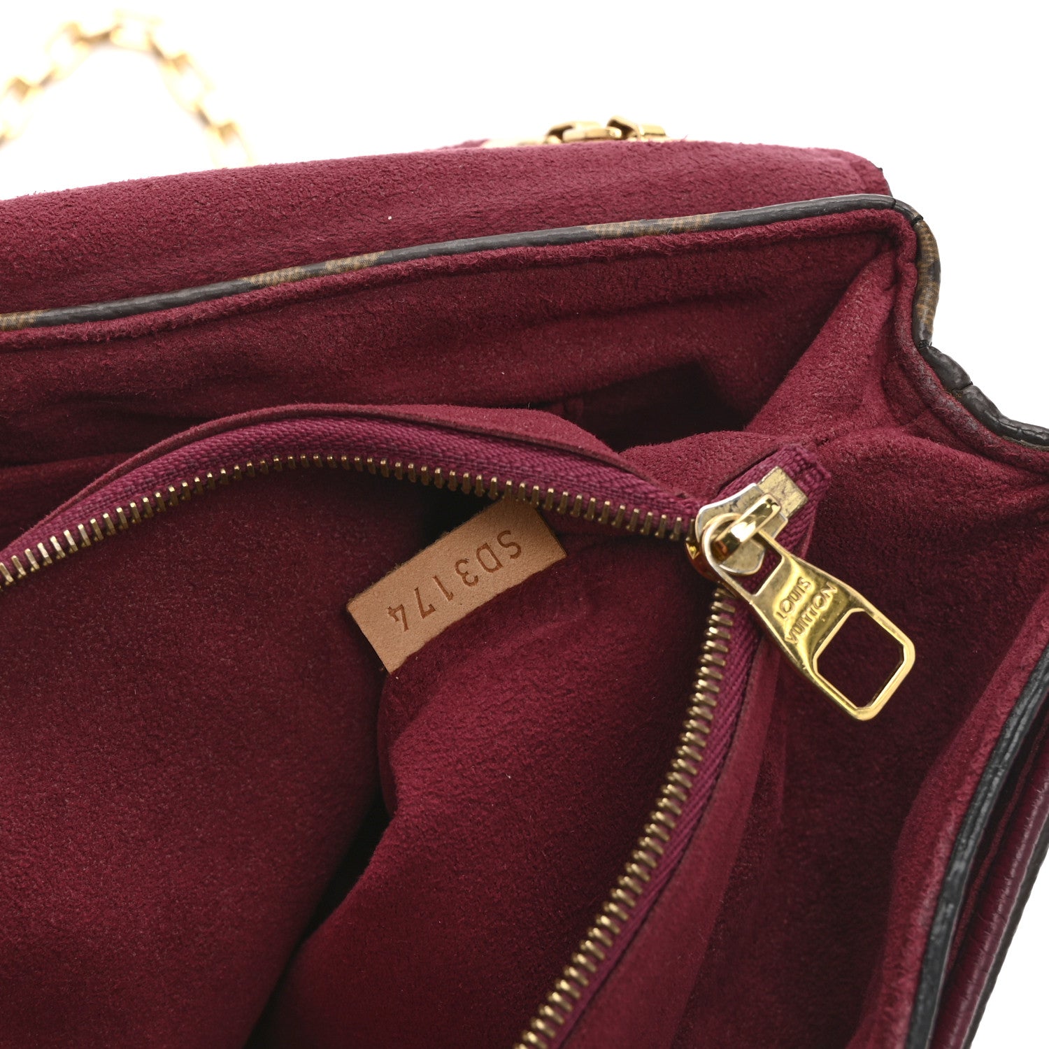 Monogram Pallas Chain Aurore