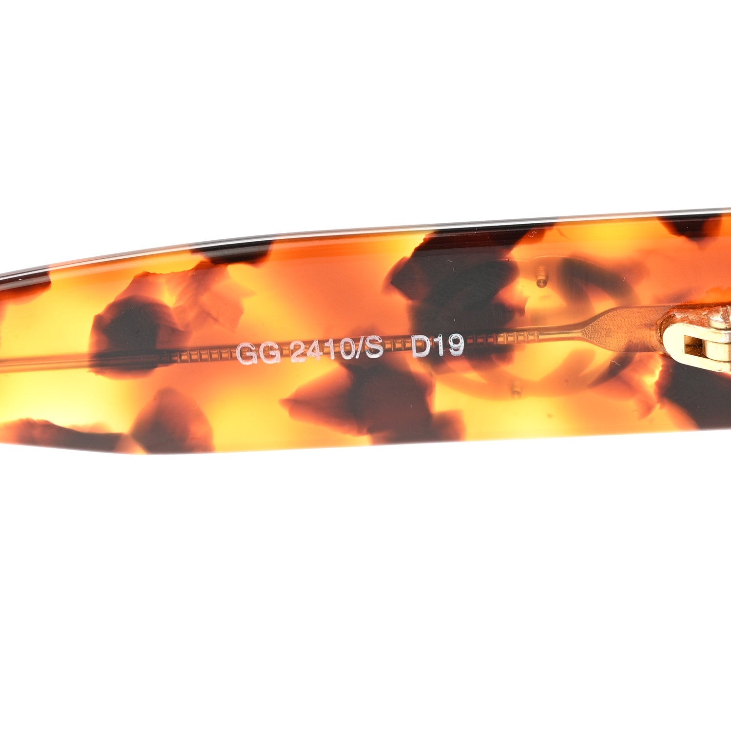 Acetate Round Sunglasses GG2410S Havana