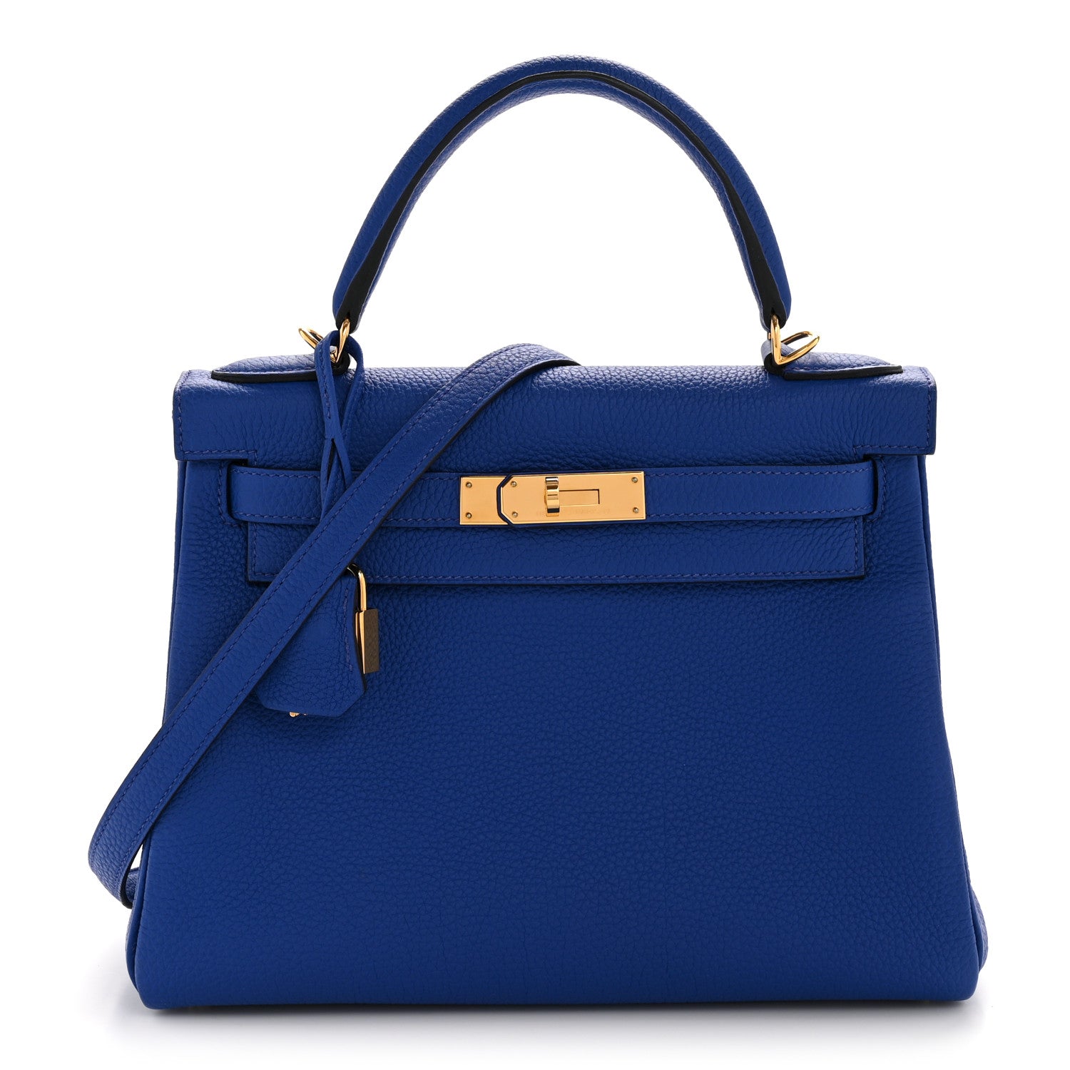Togo Kelly Retourne 28 Bleu Royal