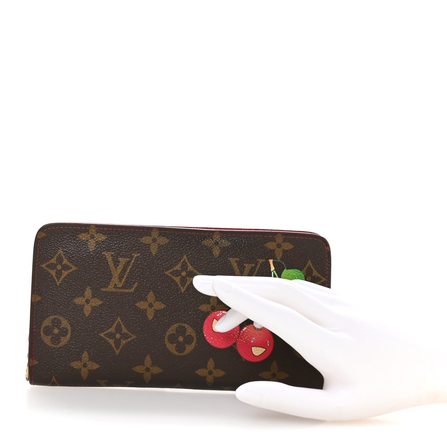 Monogram Cerises Zippy Wallet