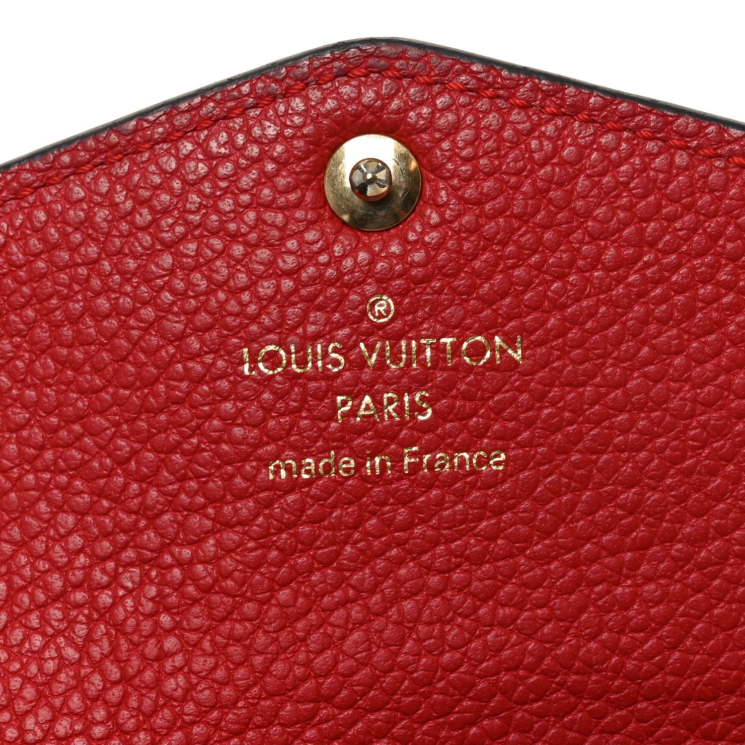 Empreinte Key Pouch Cherry