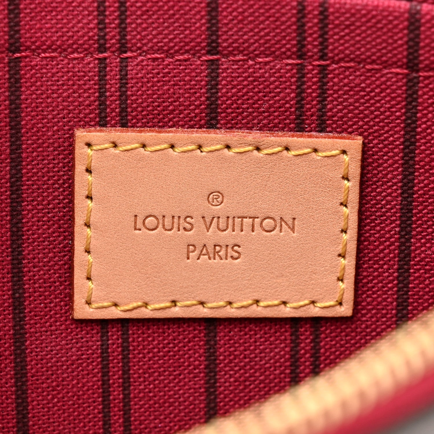 Monogram Neverfull MM GM Pochette Pivoine