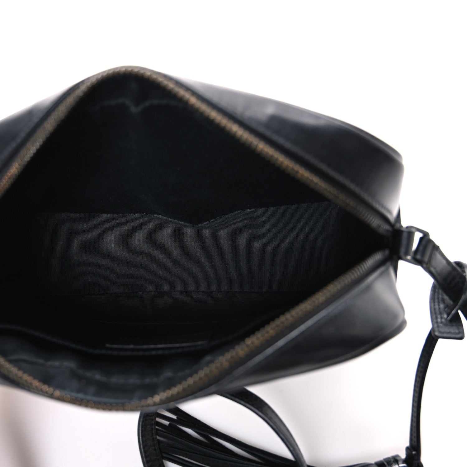Calfskin Matelasse Monogram Monochrome Lou Camera Bag Black