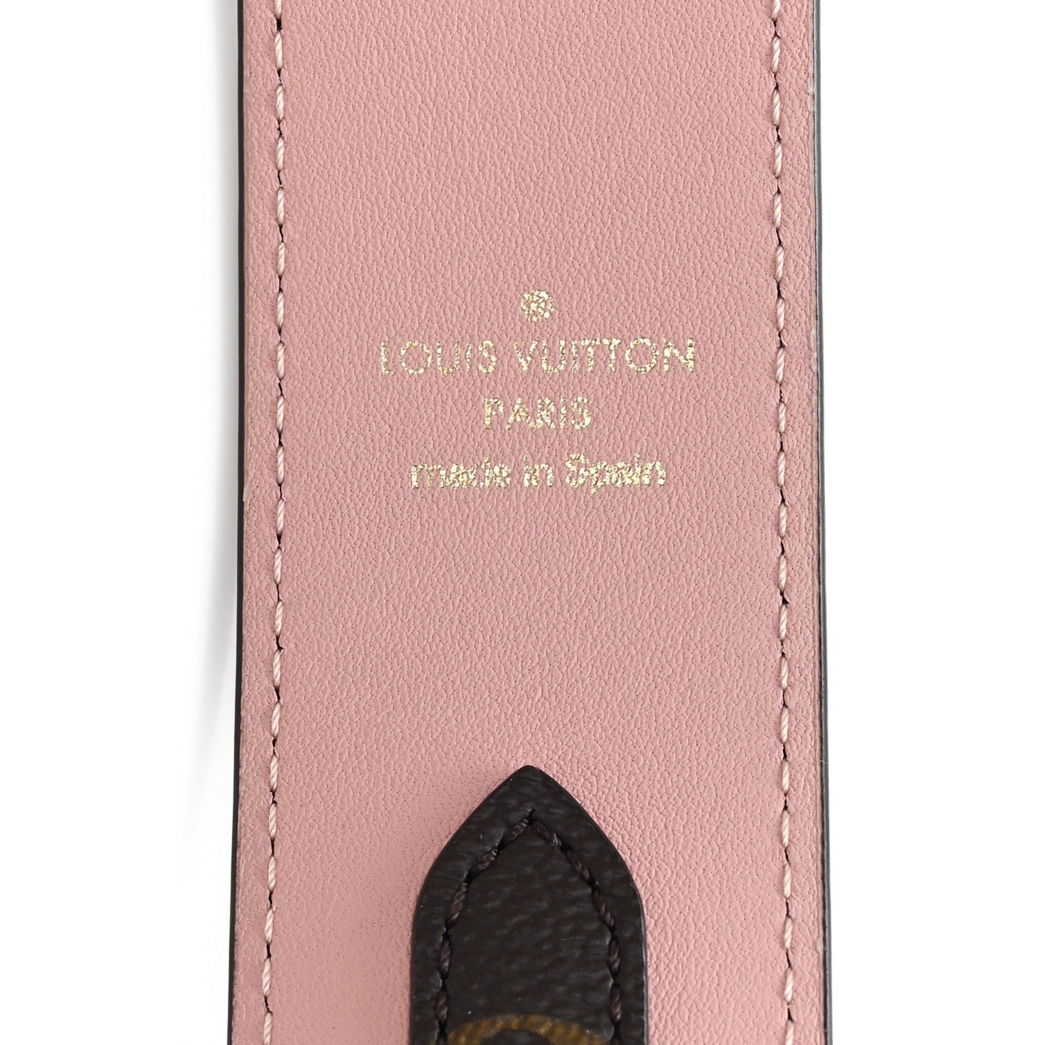 Monogram Bandouliere Shoulder Strap Rose Poudre