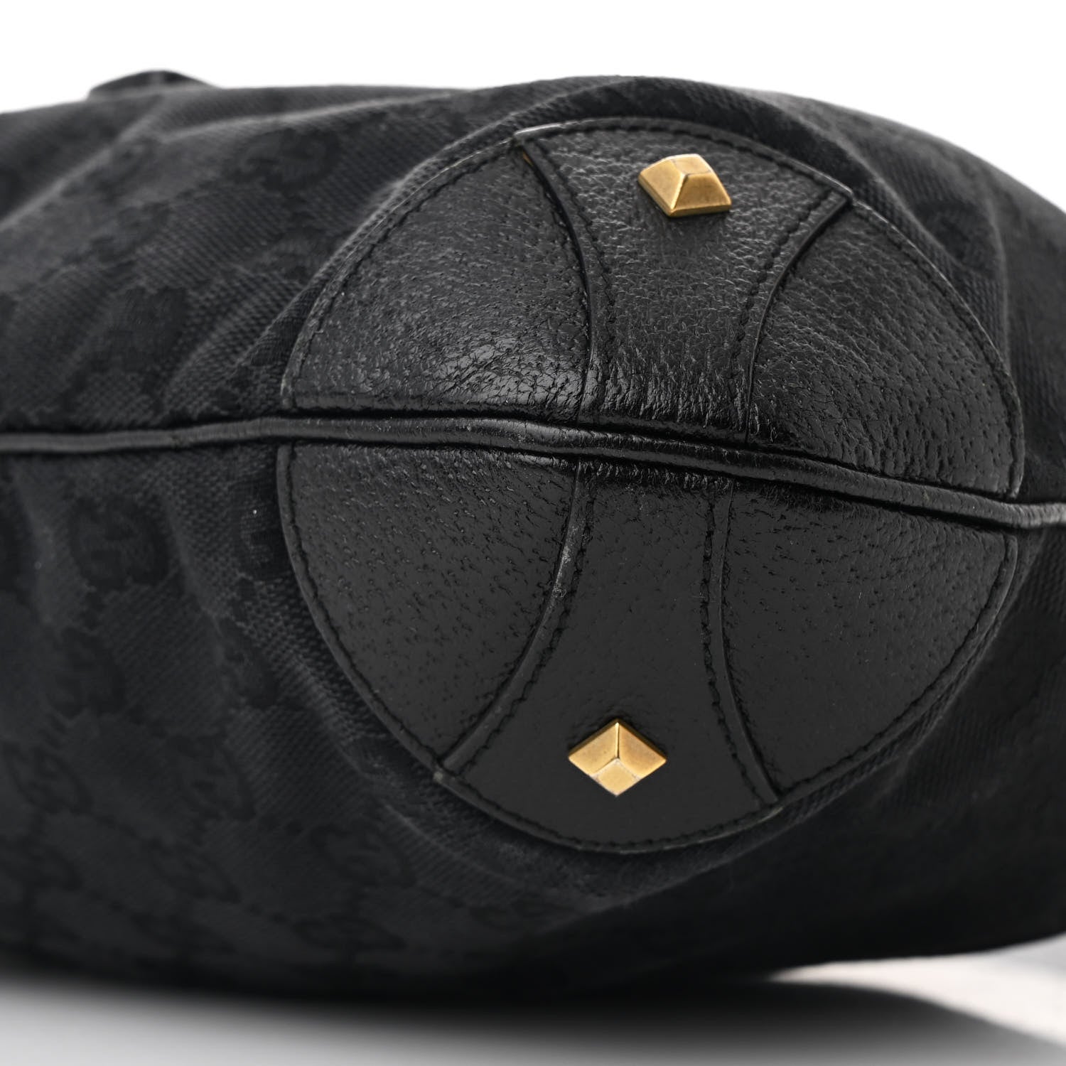 Monogram Piston Lock Jackie O Hobo Black