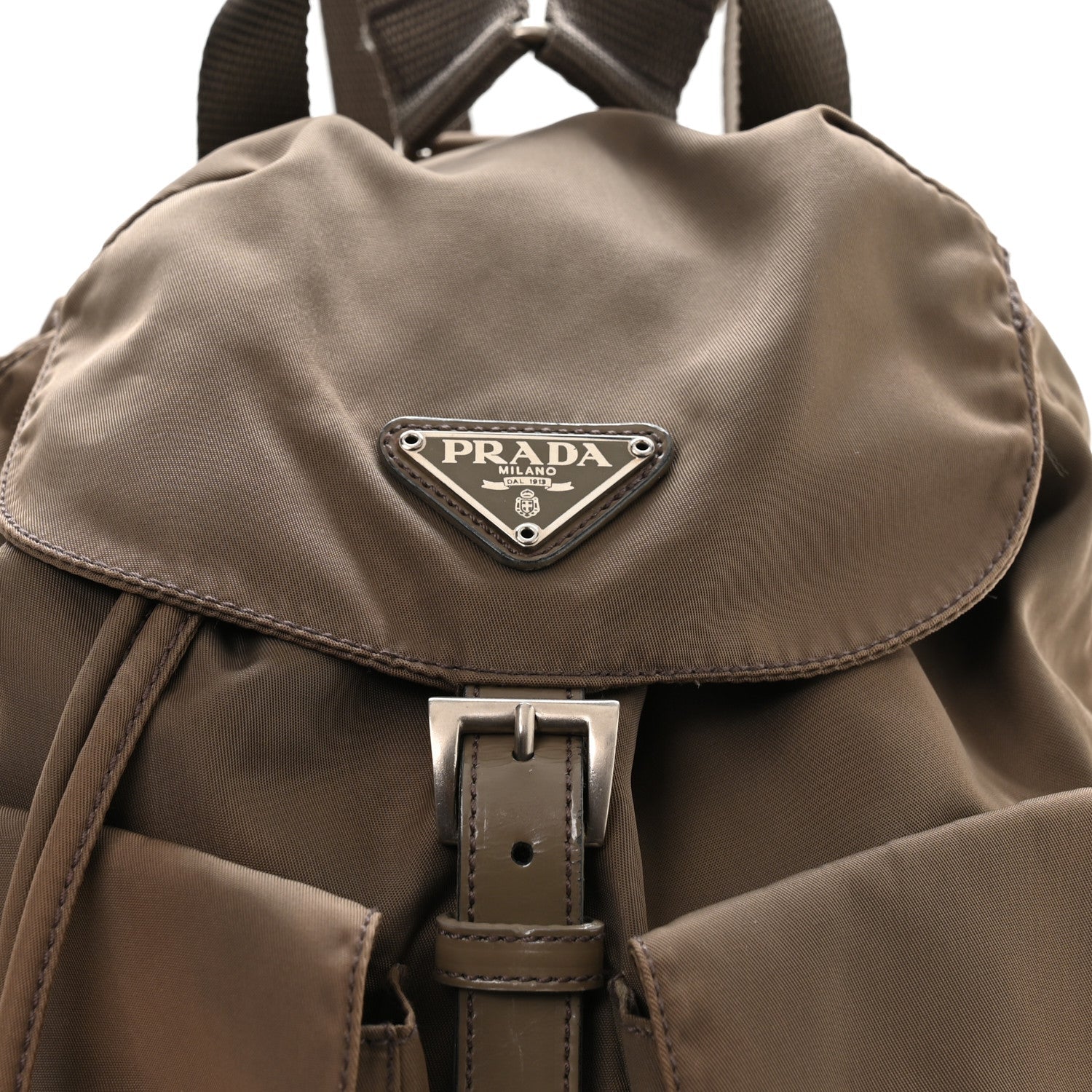 Tessuto Nylon Vela Small Backpack Green