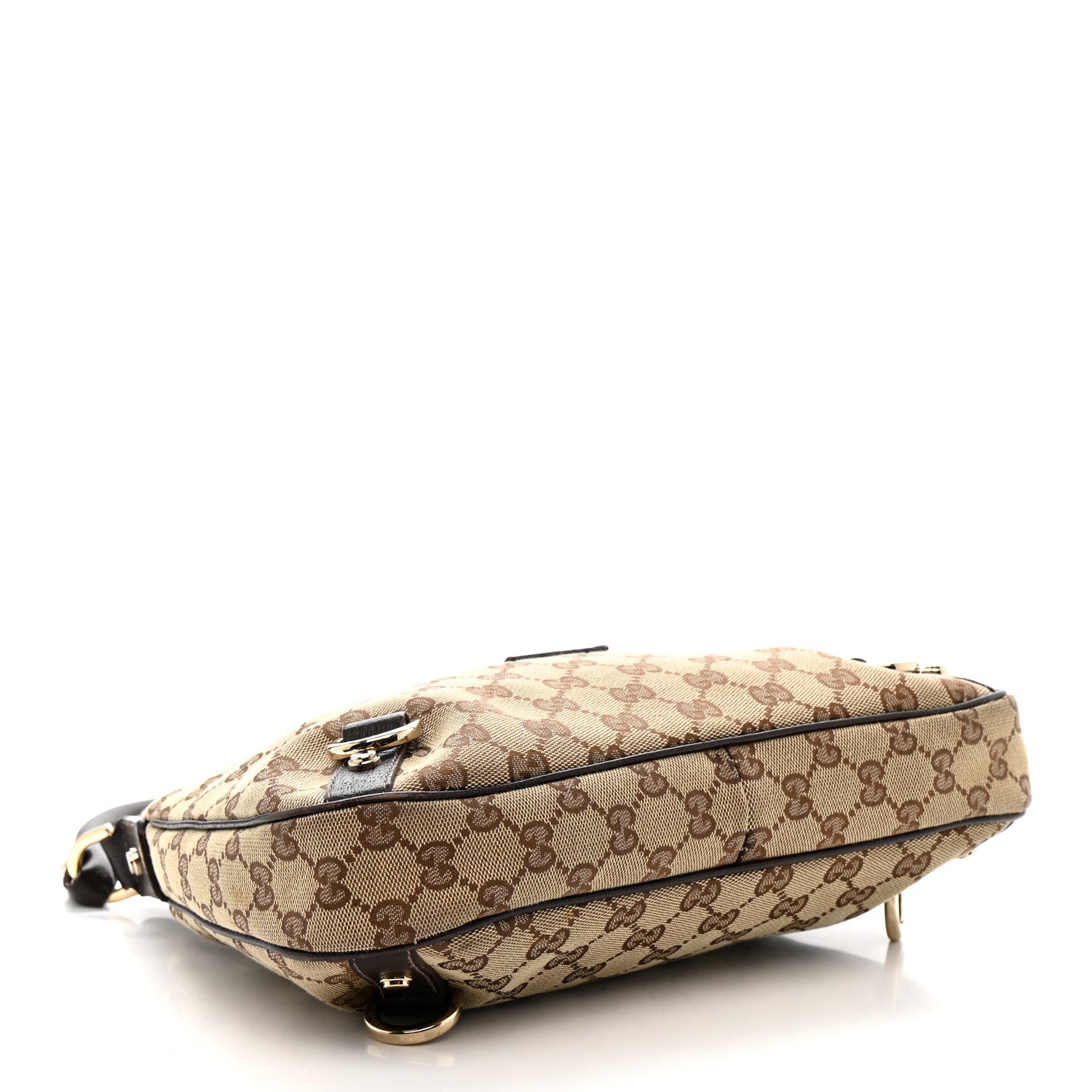 Monogram Medium Abbey D Ring Hobo Brown