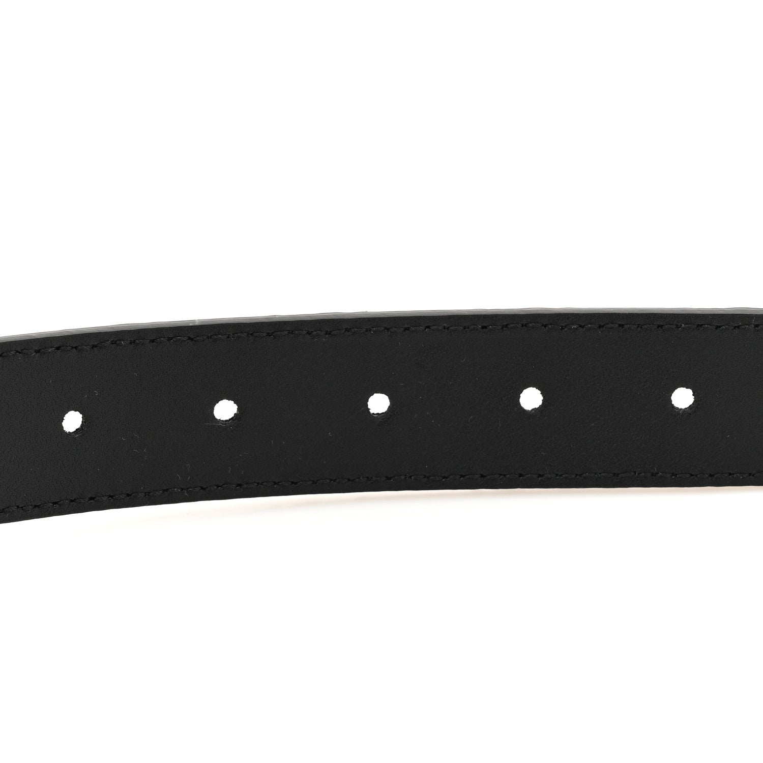 Calfskin GG Tennis Embossed Double G 40mm Belt 90 36 Black