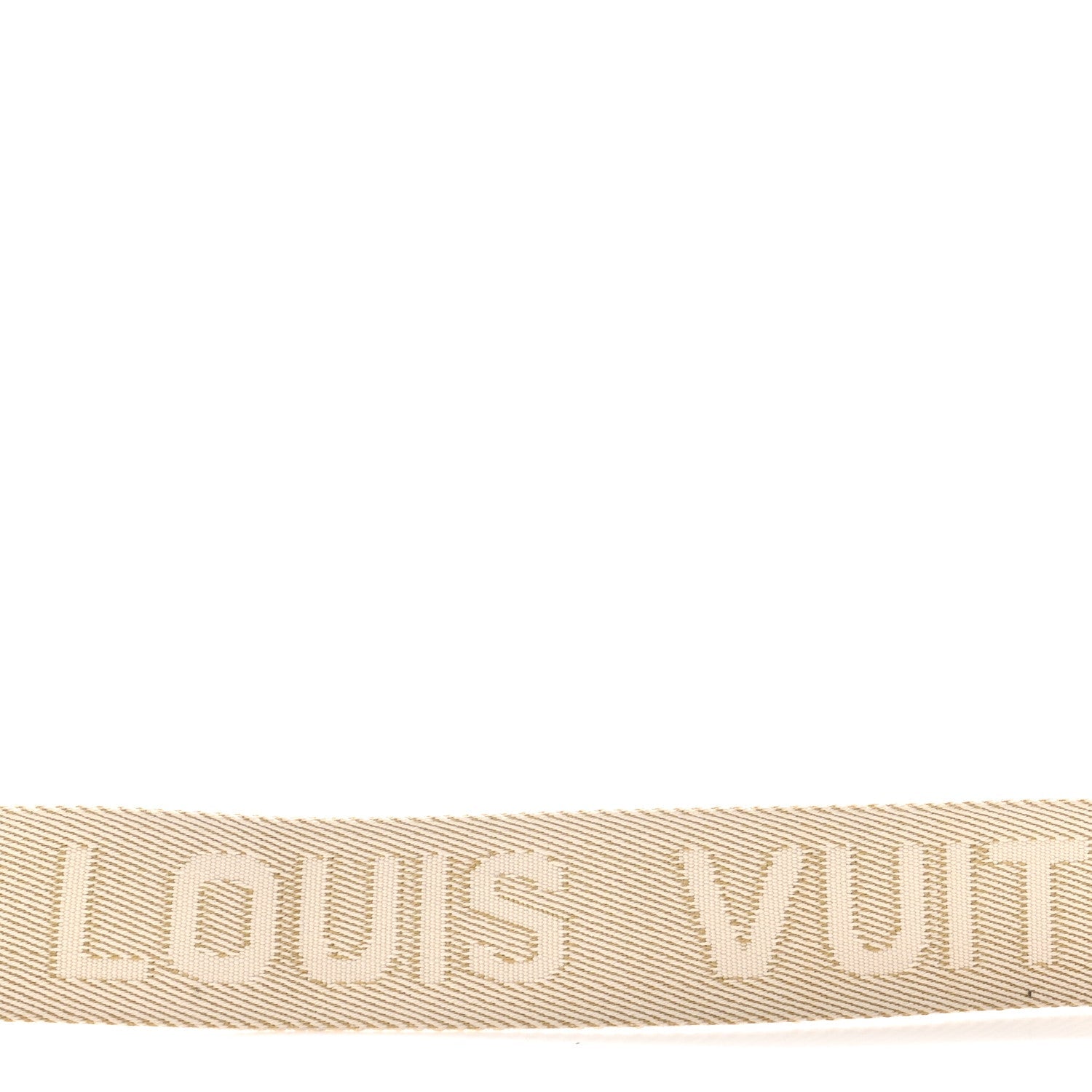 Nylon Coussin Shoulder Strap Beige