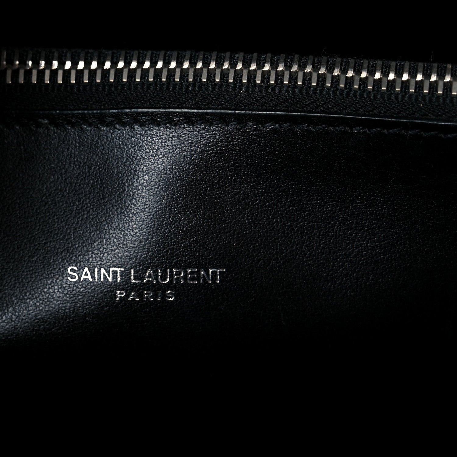 Grained Calfskin Baby Sac De Jour Black