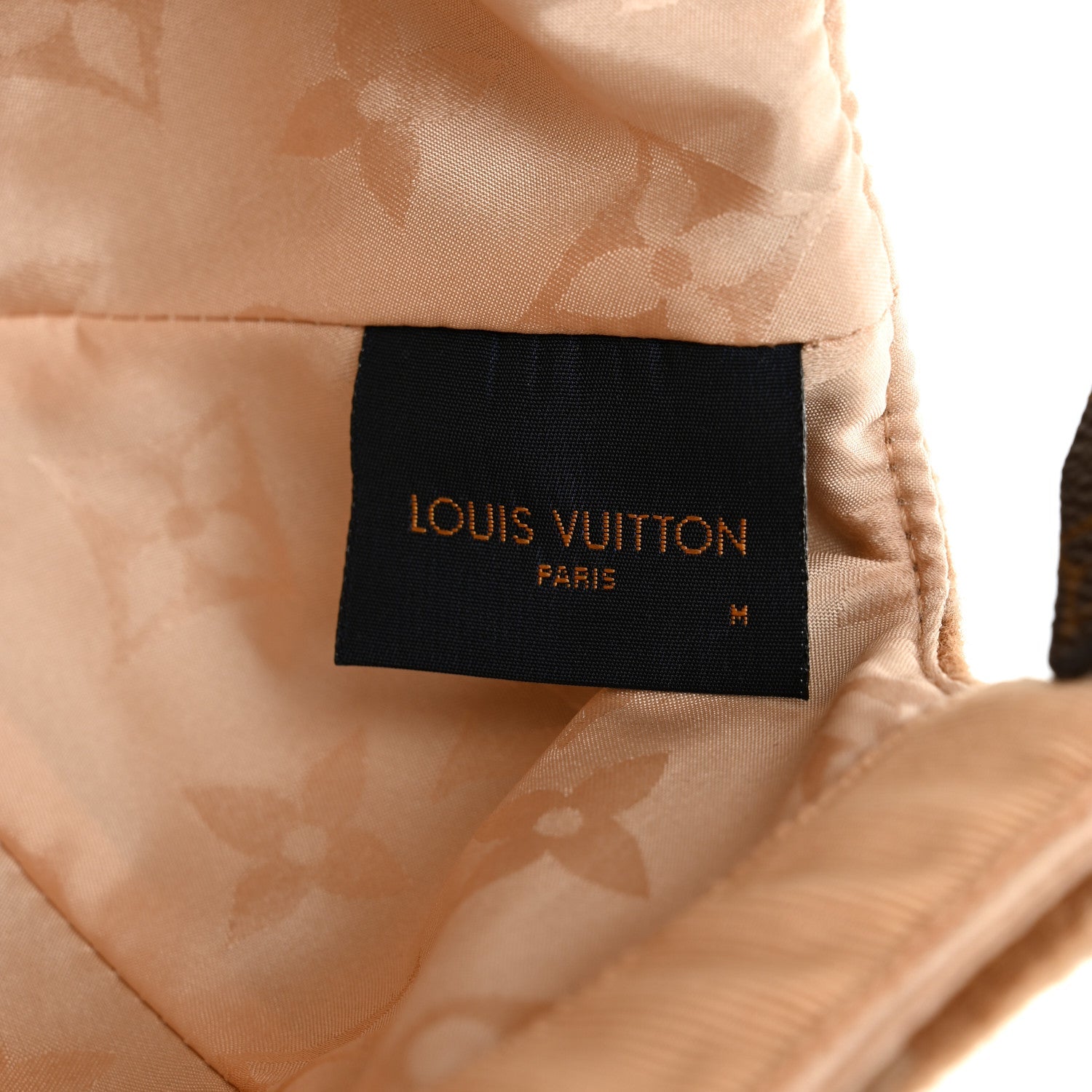 Wool Monogram Carry On Cap M Beige