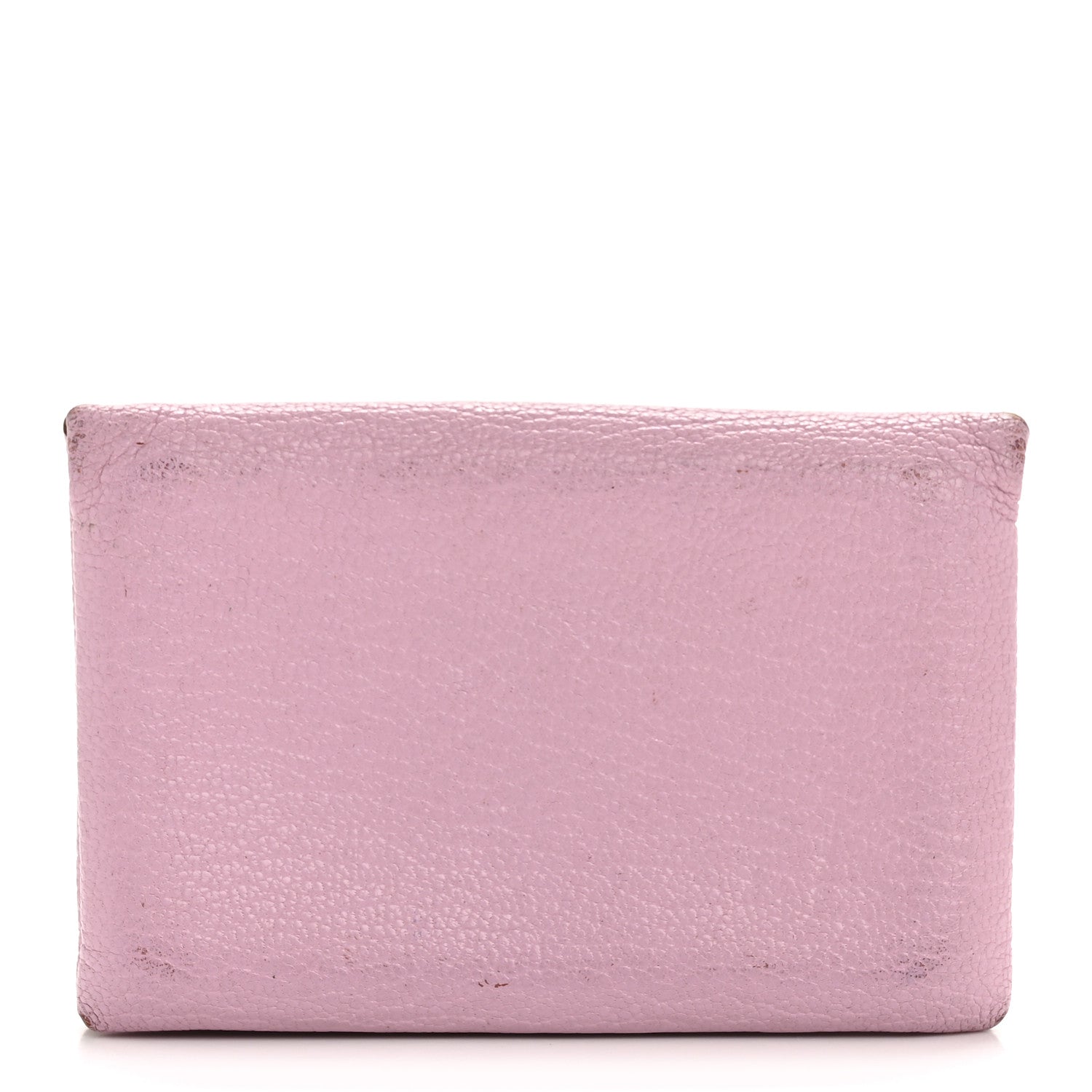 Chevre Mysore Calvi Card Case Mauve Sylvestre
