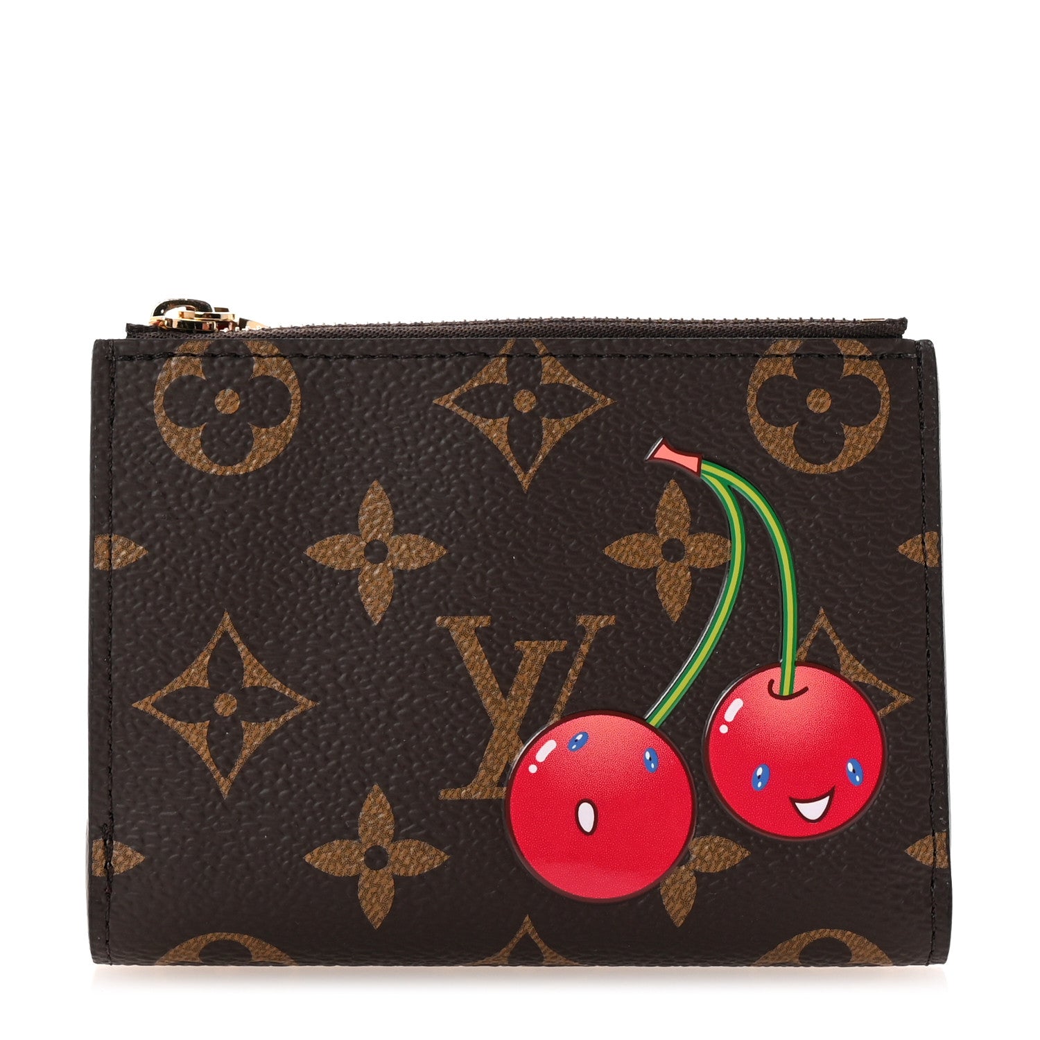 LV X TM Monogram Cerises Lisa Wallet