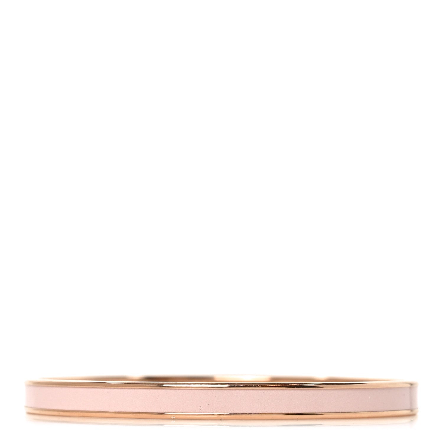 Enamel Uni Bangle 65 Rose Candeur