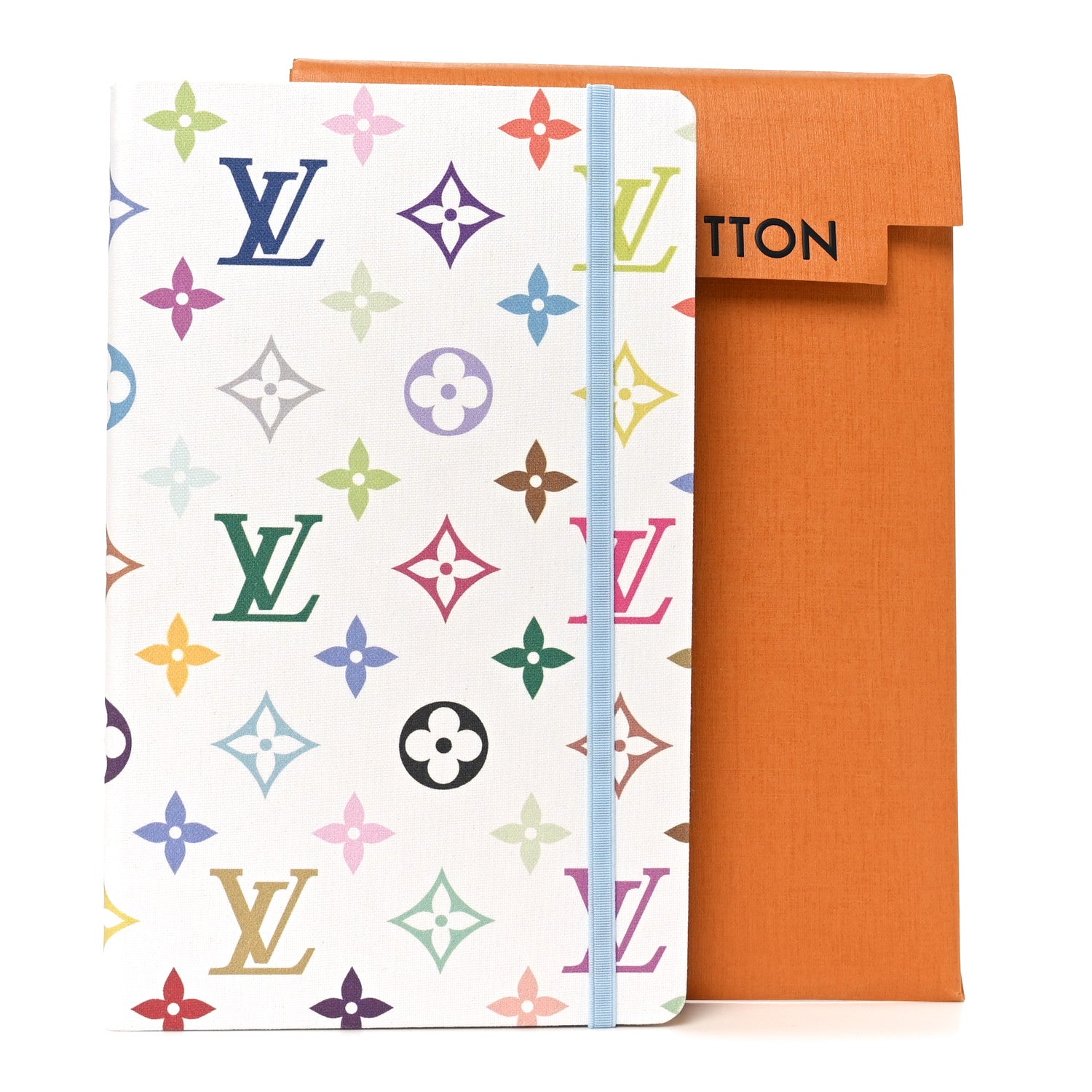 LV x TM Monogram Multicolor Jane Notebook MM White