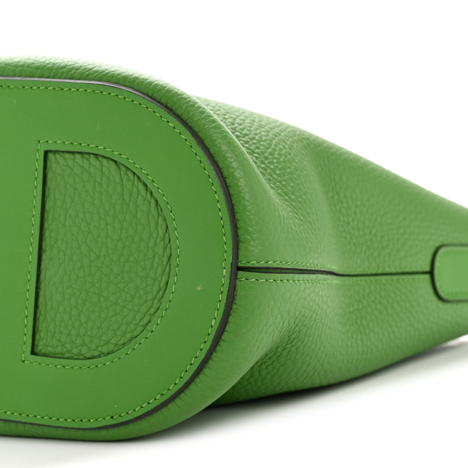 Taurillon Clemence Swift In-The-Loop 18 Bag Vert Yucca