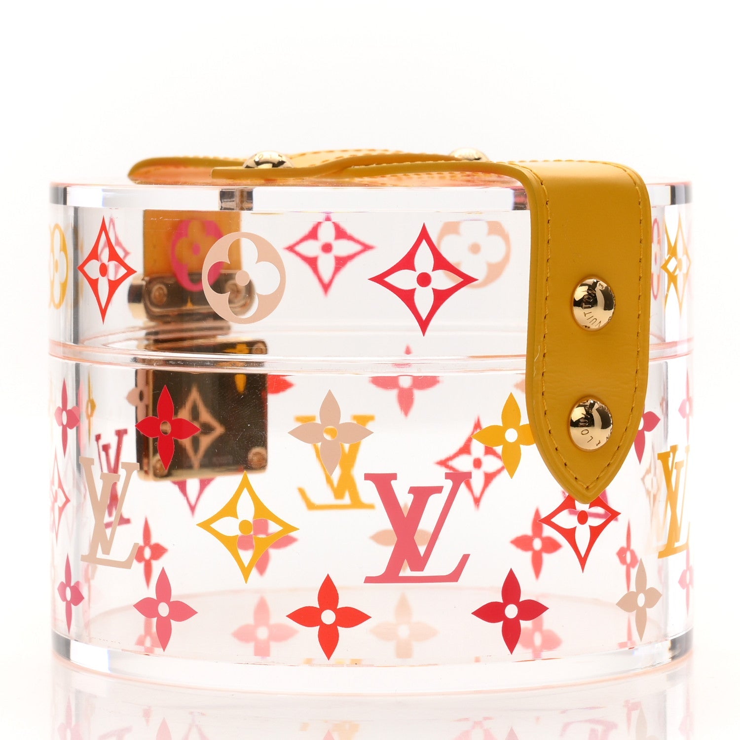Transparent Plexiglass Box Scott Yellow