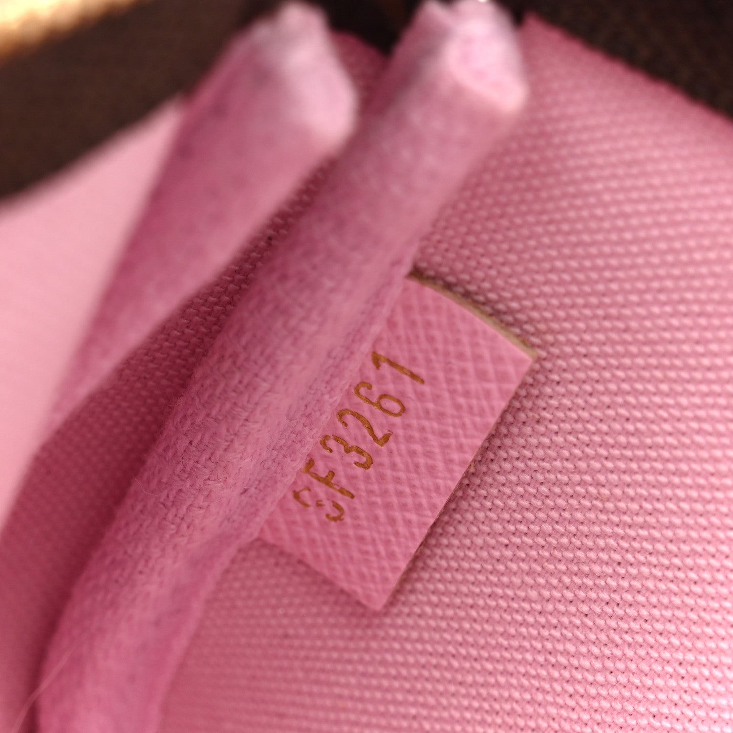 Monogram 2021 Christmas Animation Japanese Garden Mini Pochette Accessories Wisteria Pink