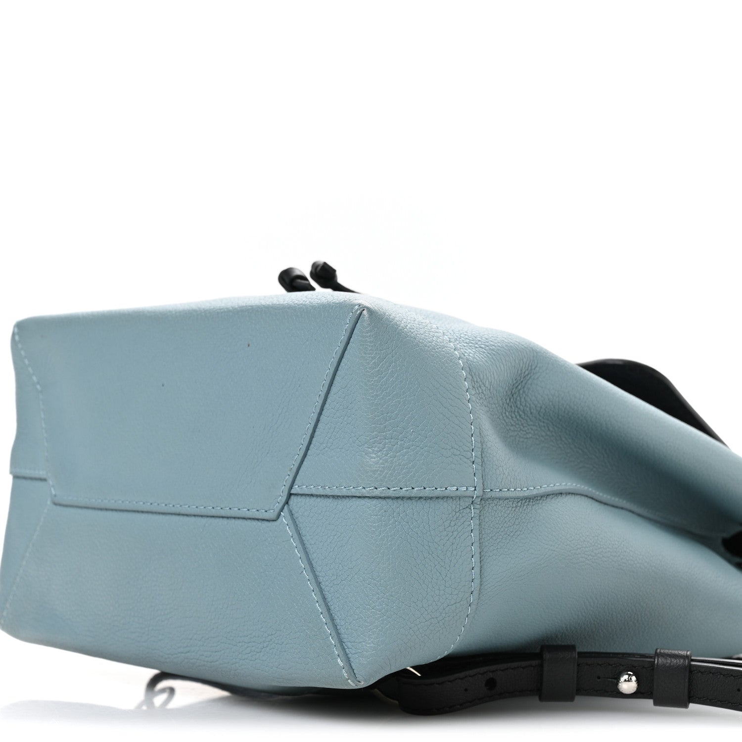 Calfskin Lockme Backpack Sky