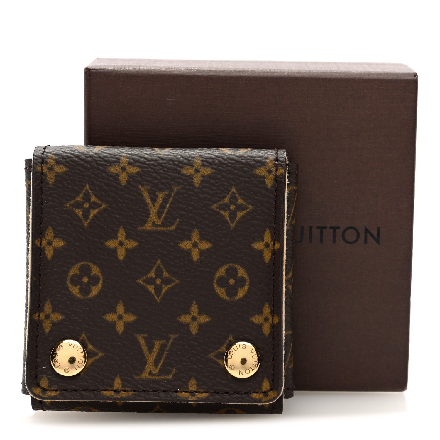 Monogram Folding Jewelry Case PM