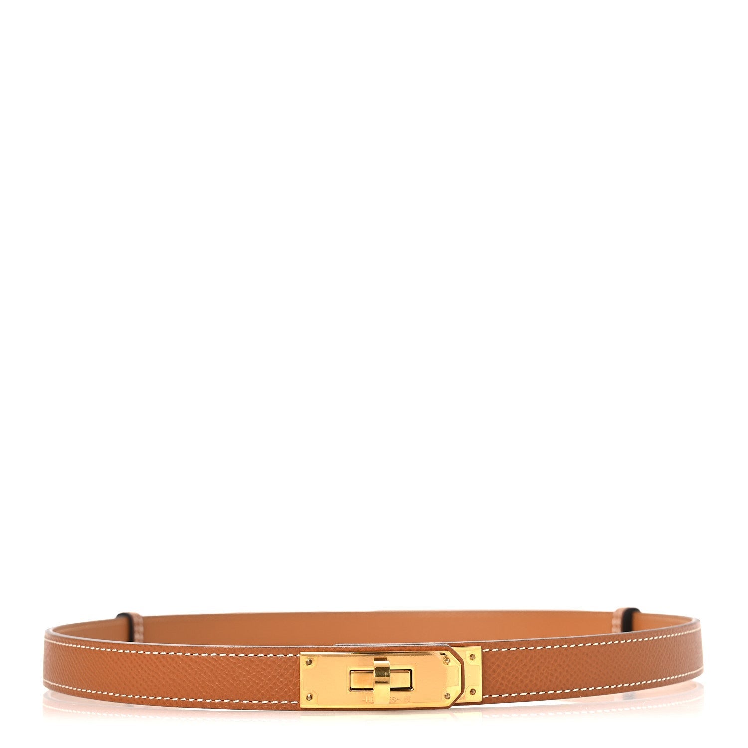 Epsom Kelly Belt Gold