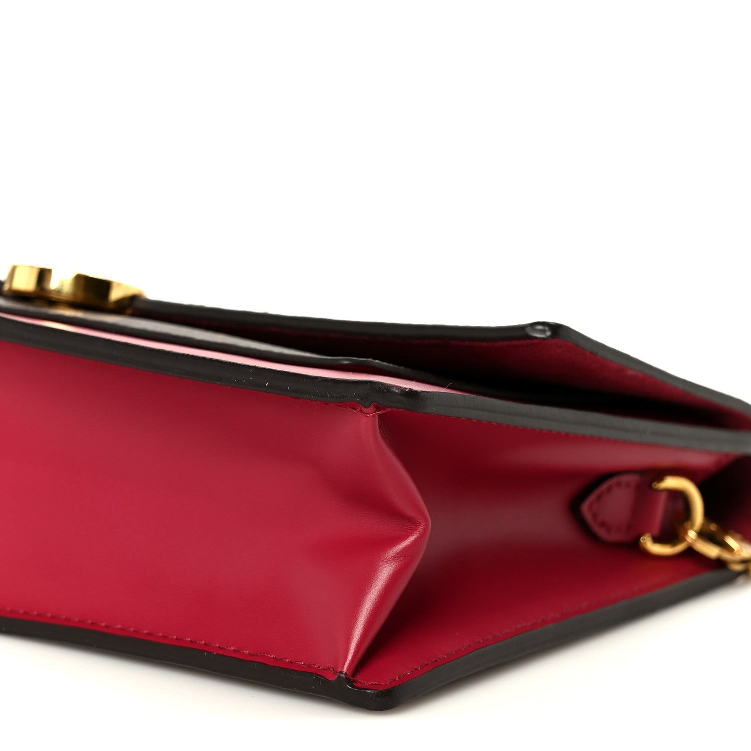 Monogram Flore Chain Wallet Fuchsia