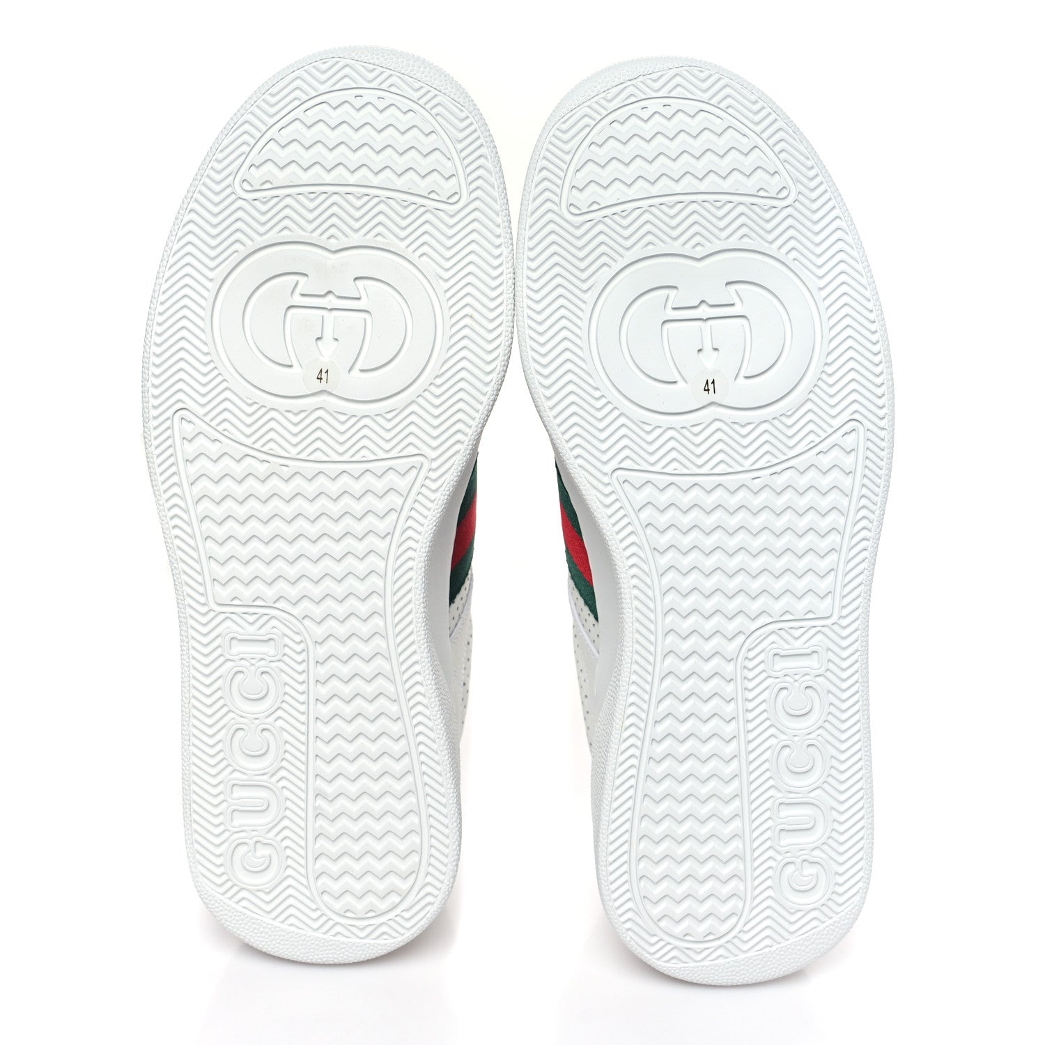 Calfskin Web Perforated Womens Platform 55mm Sneakers 41 White Bright Splash