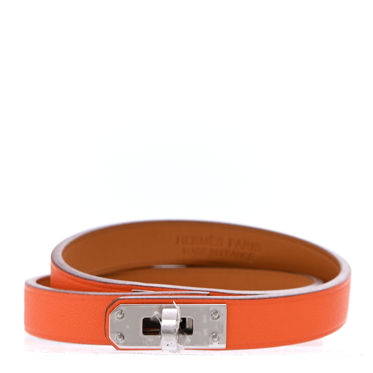 Swift Mini Kelly Double Tour Bracelet T2 Orange Minium