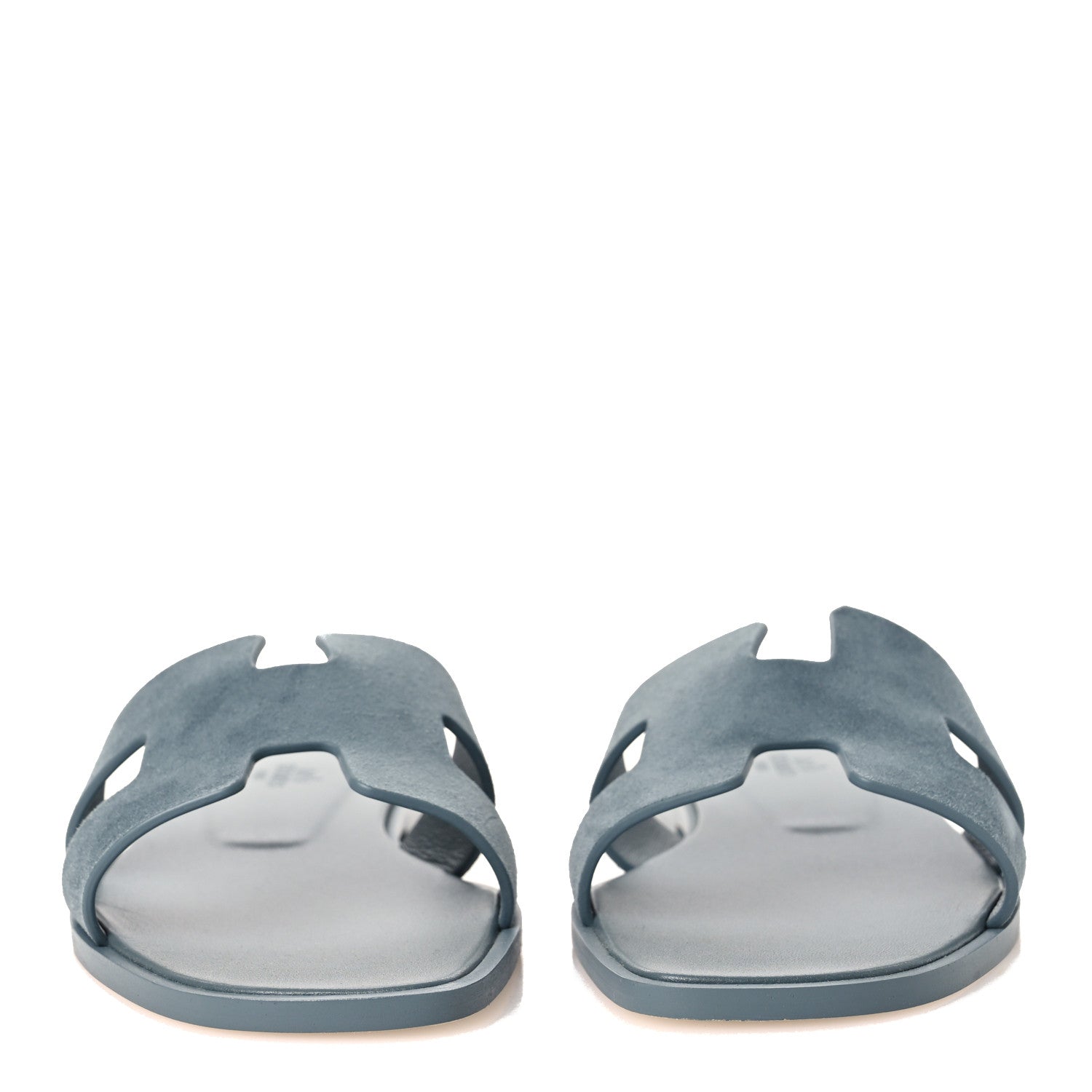 Suede Goatskin Oran Sandals 39 Bleu Tonnerre 39 Bleu Tonnerre