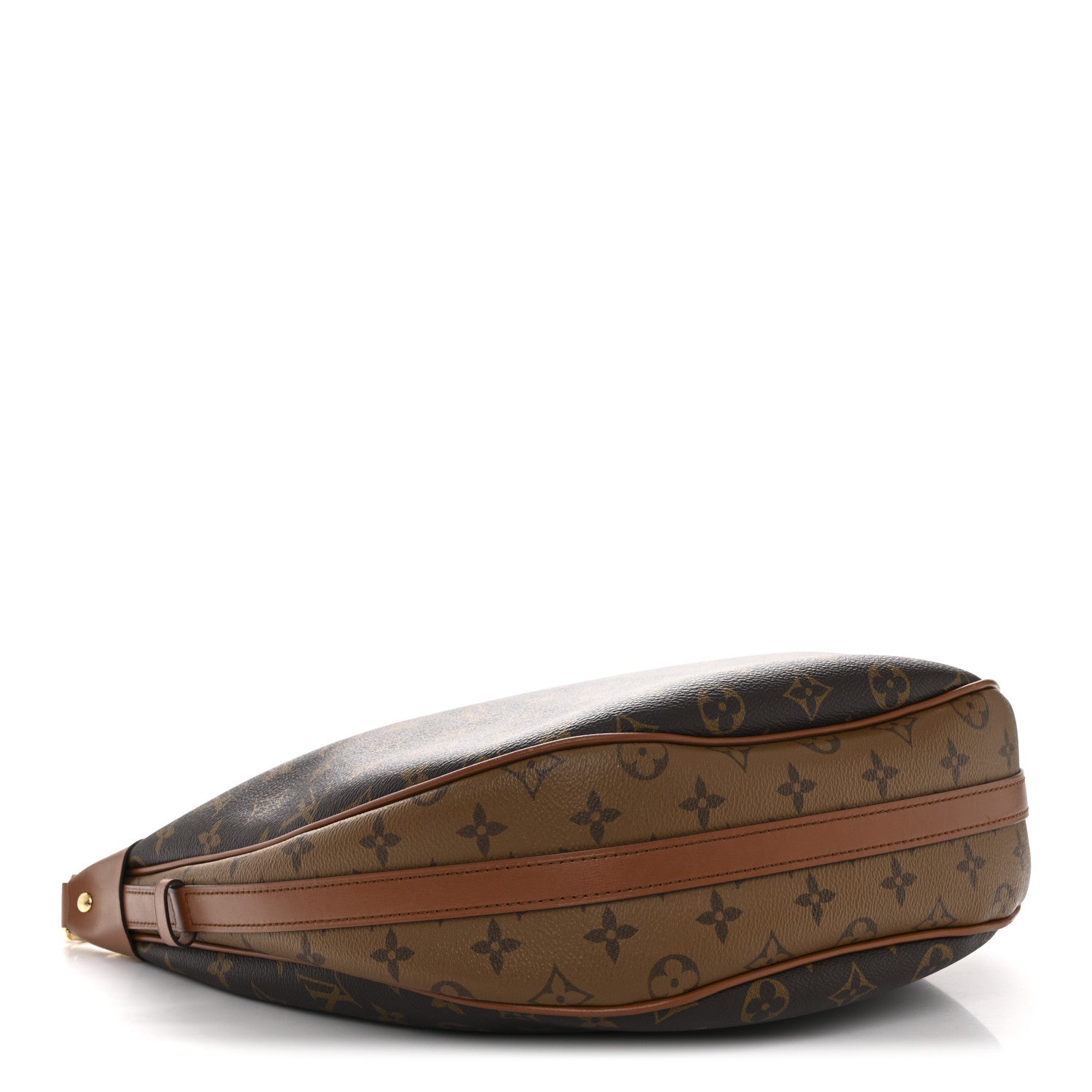 Reverse Monogram Loop Hobo