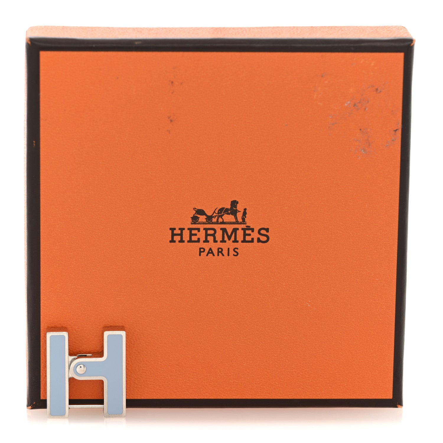 Palladium Habascule Single Earring Bleu Lin