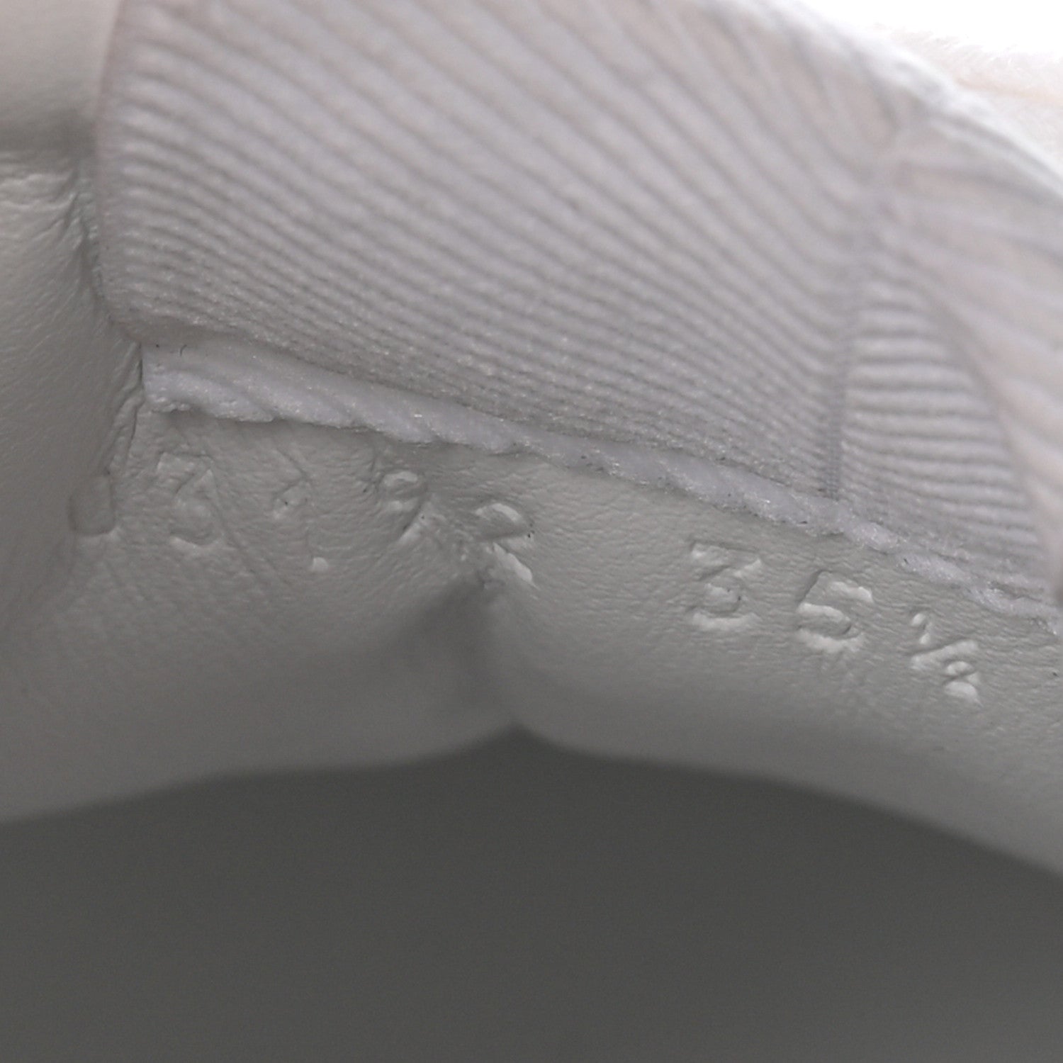 GG Supreme Monogram Womens Rhyton Sneakers 35.5 White