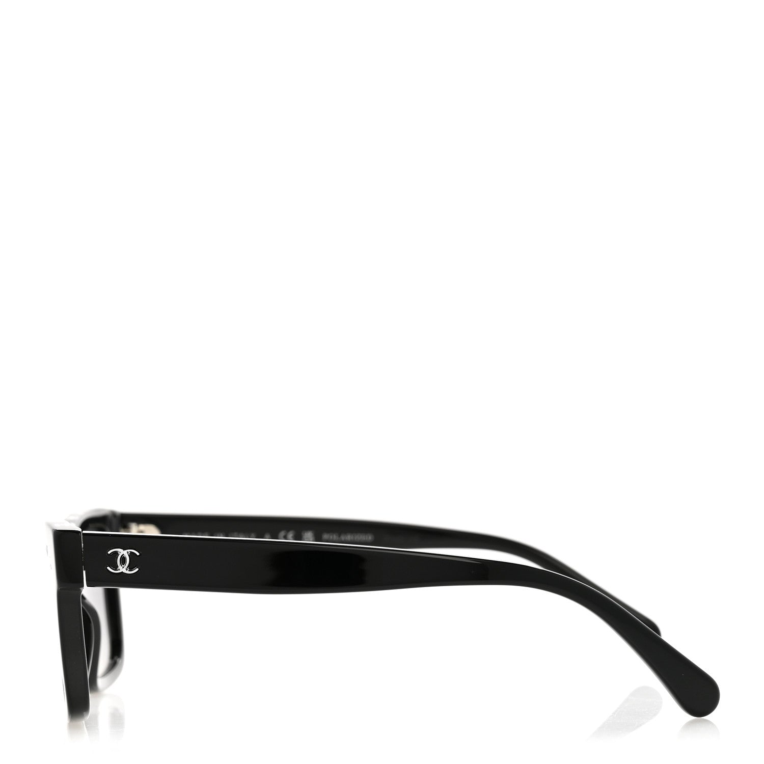 Acetate Polarized Square Sunglasses 5417 Black