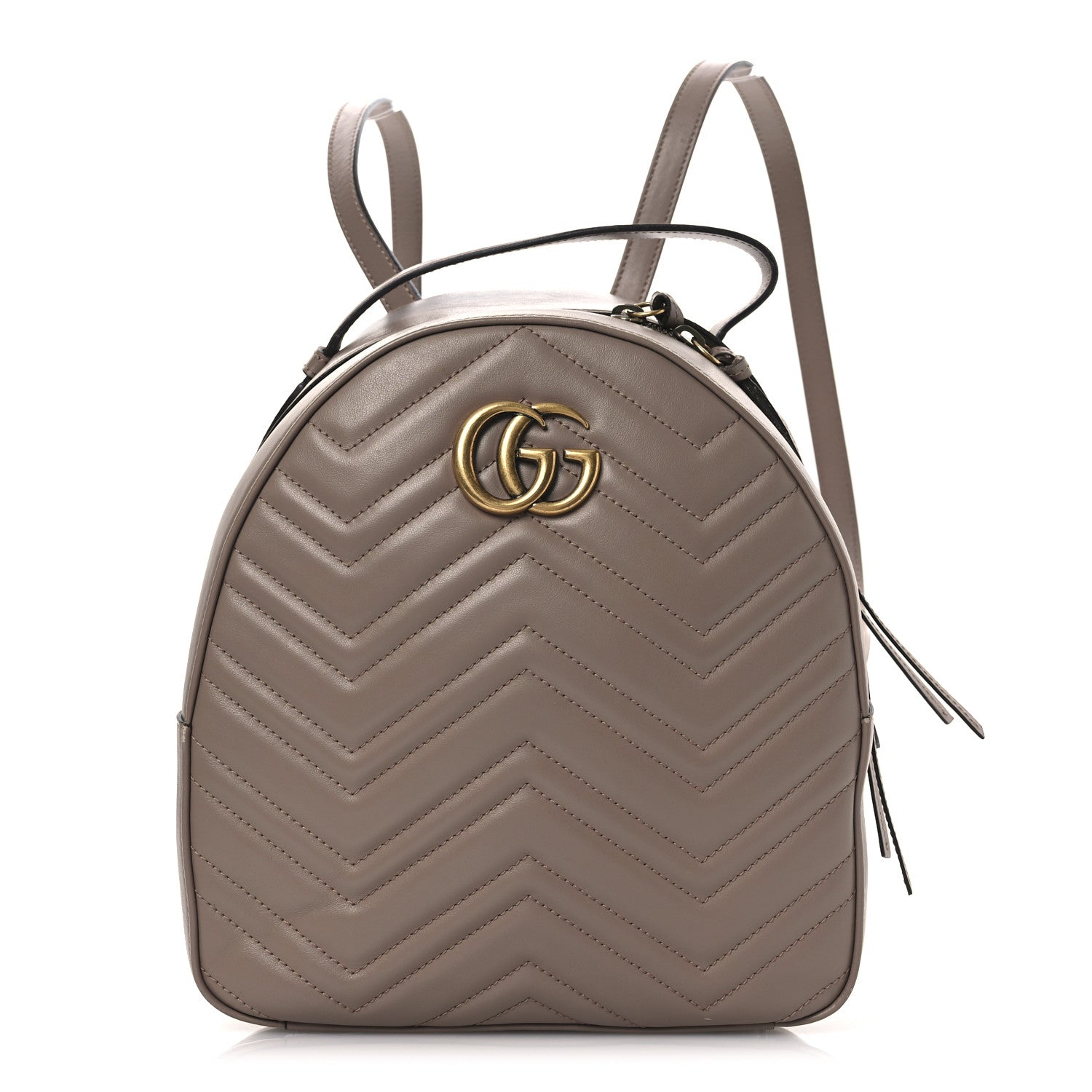 Calfskin Matelasse GG Marmont Backpack Porcelain Rose