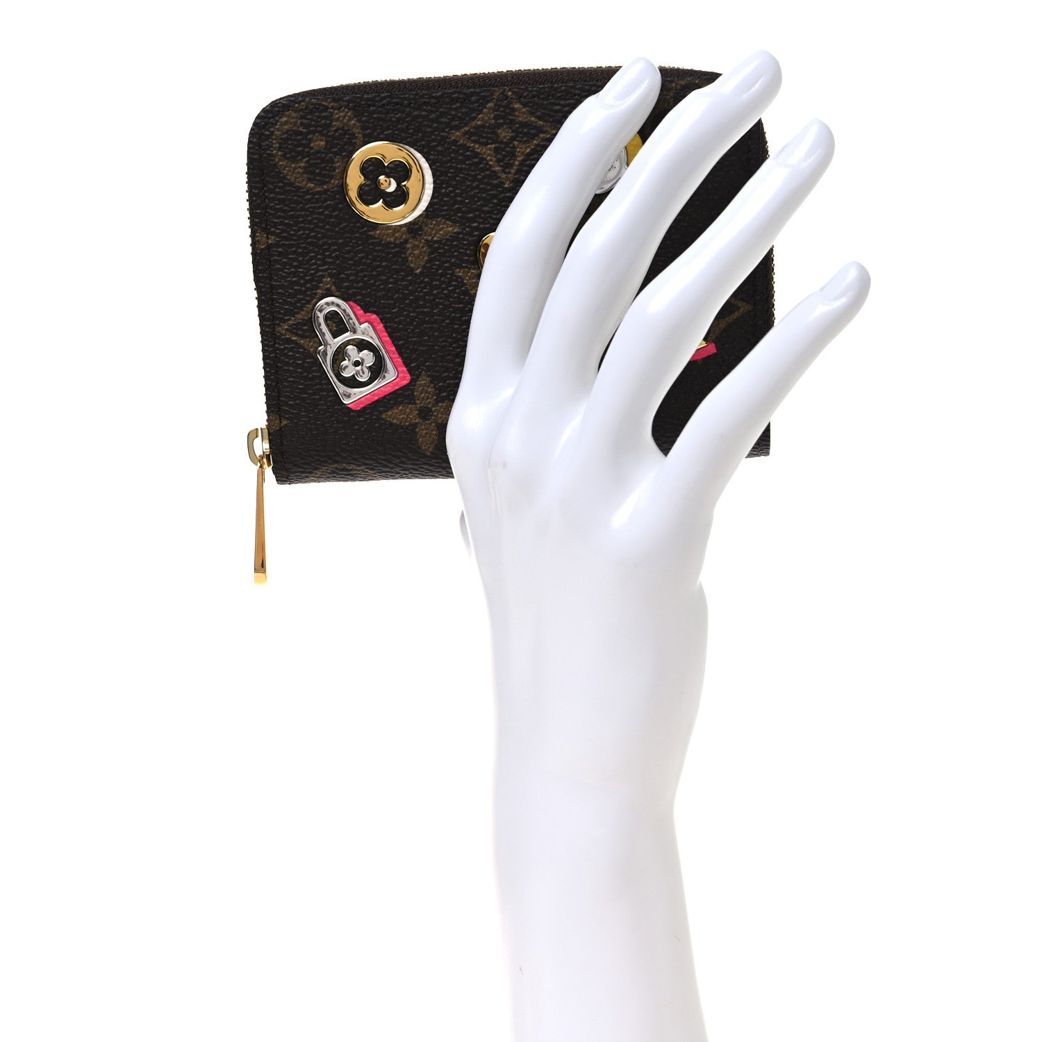 Monogram LV Love Lock Zippy Coin Purse