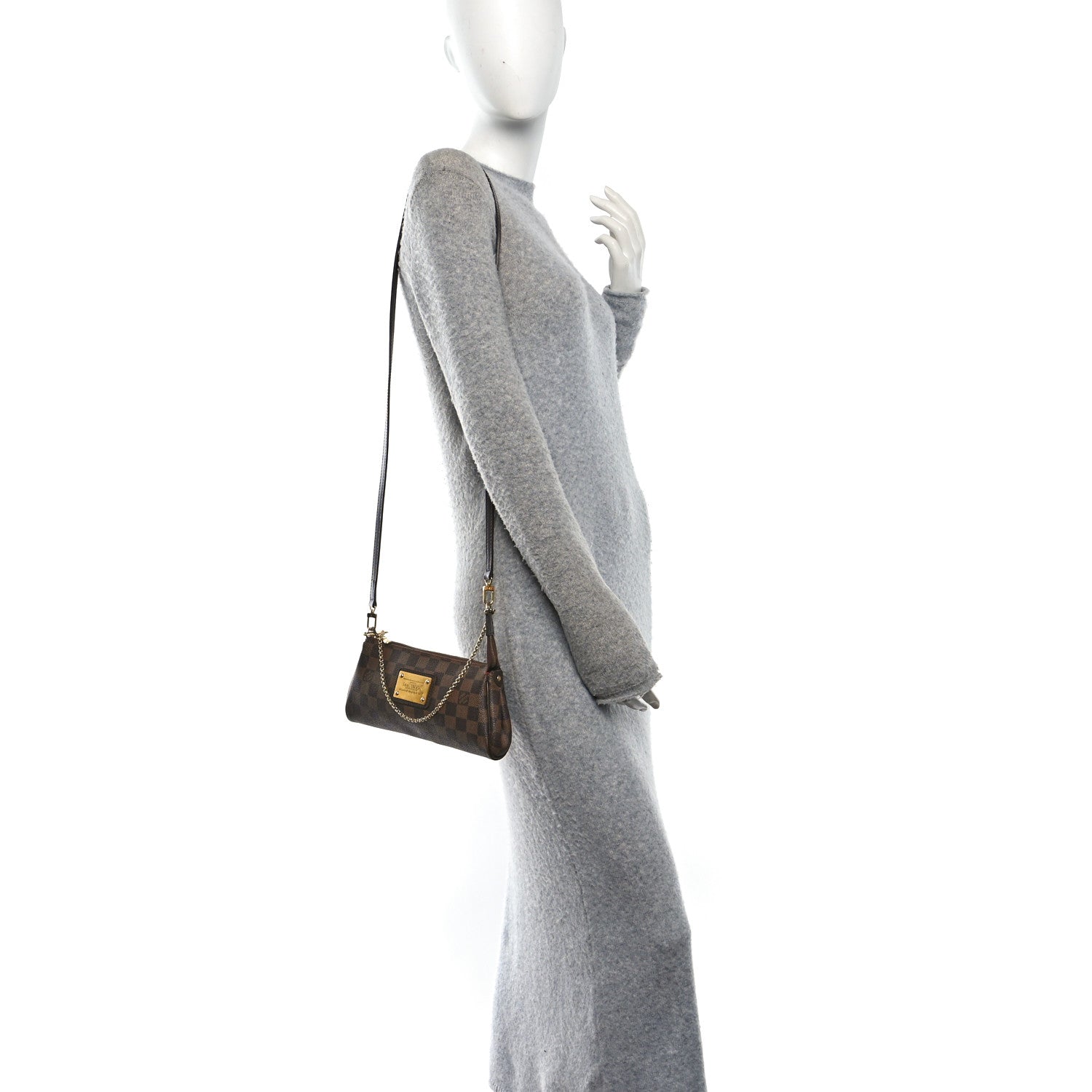 Damier Ebene Eva Clutch