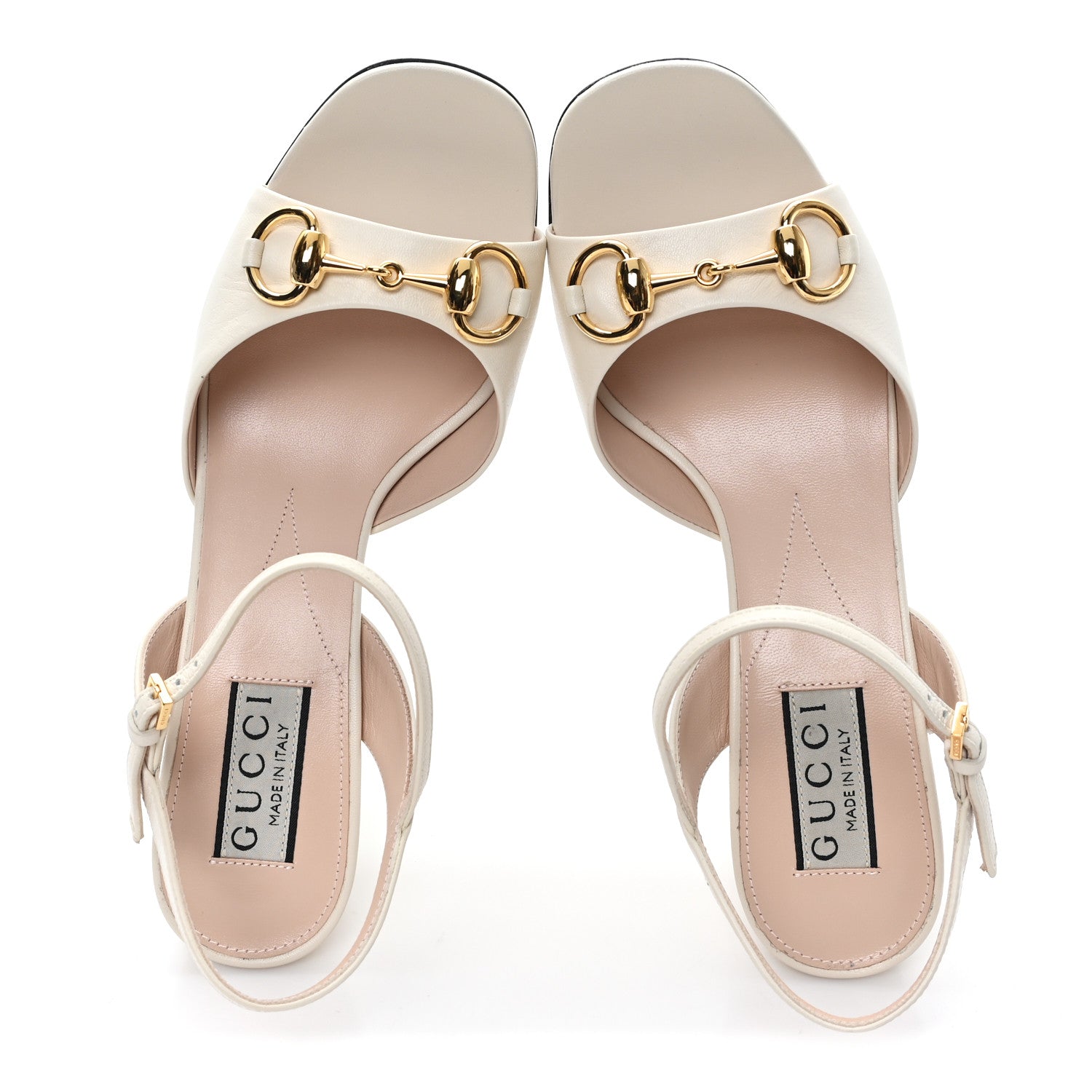 Malaga Kid Horsebit Lady 75mm Sandals 36 Mystic White