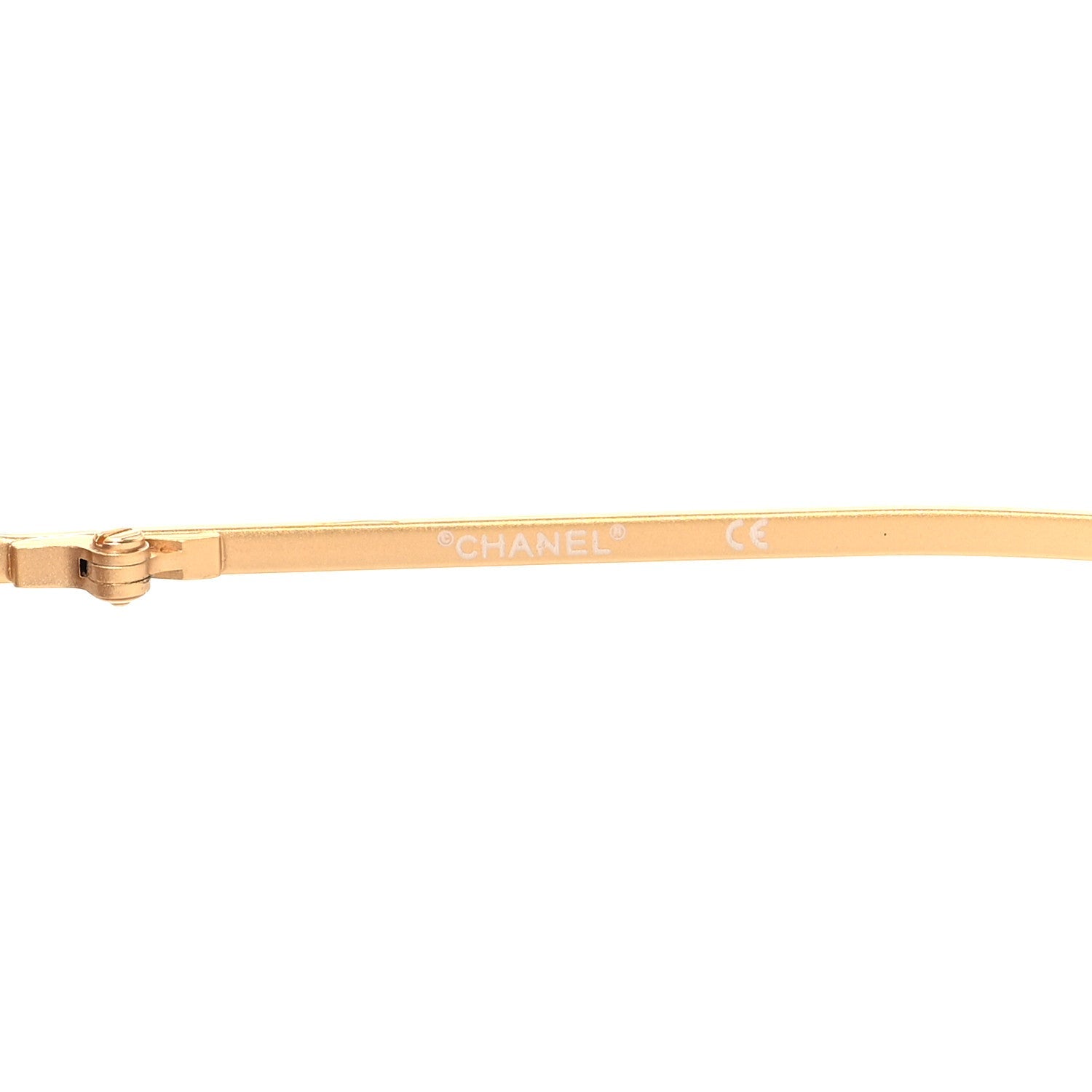 Frameless Ombre Sunglasses 15649 Gold