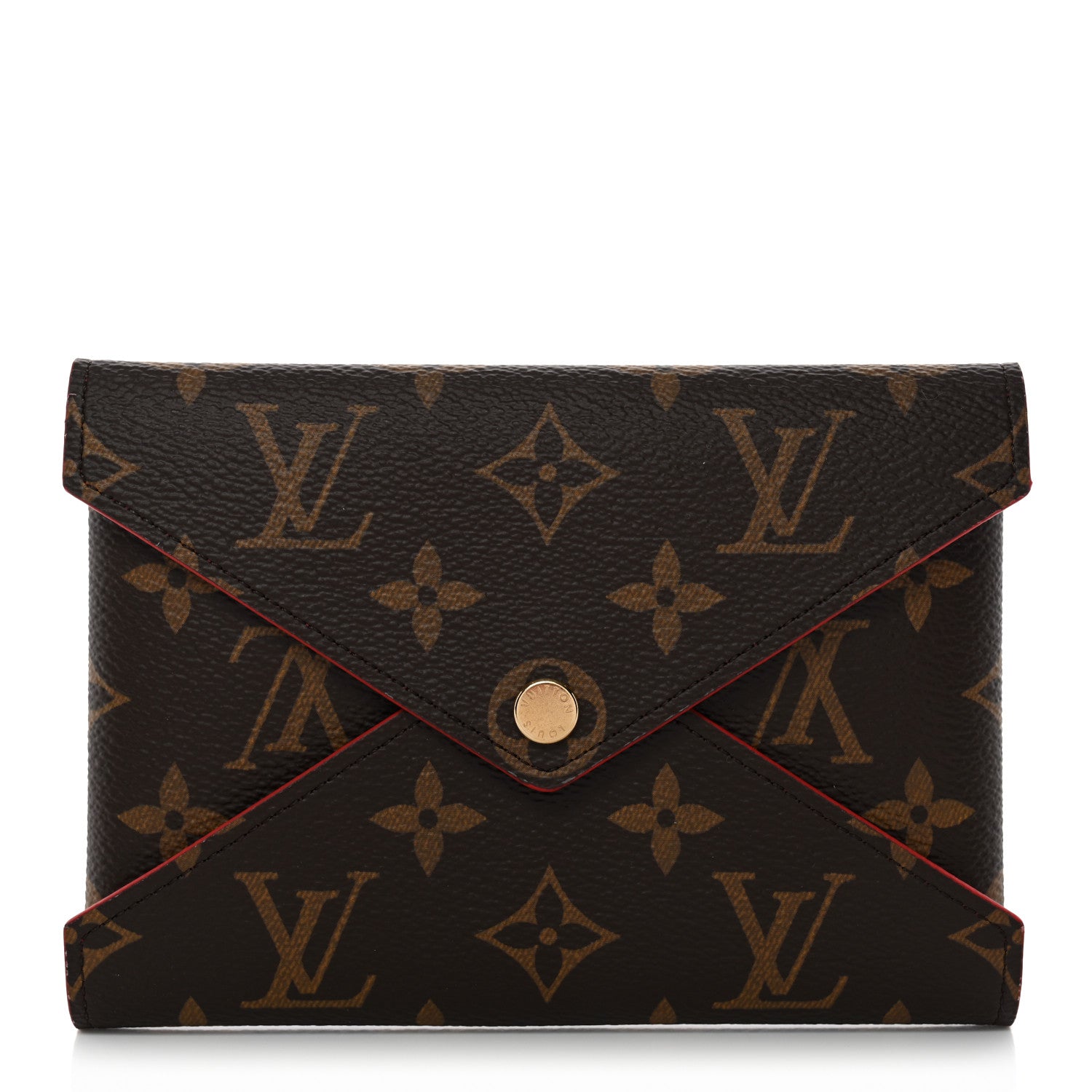 Monogram Medium Kirigami Pochette Insert Coquelicot