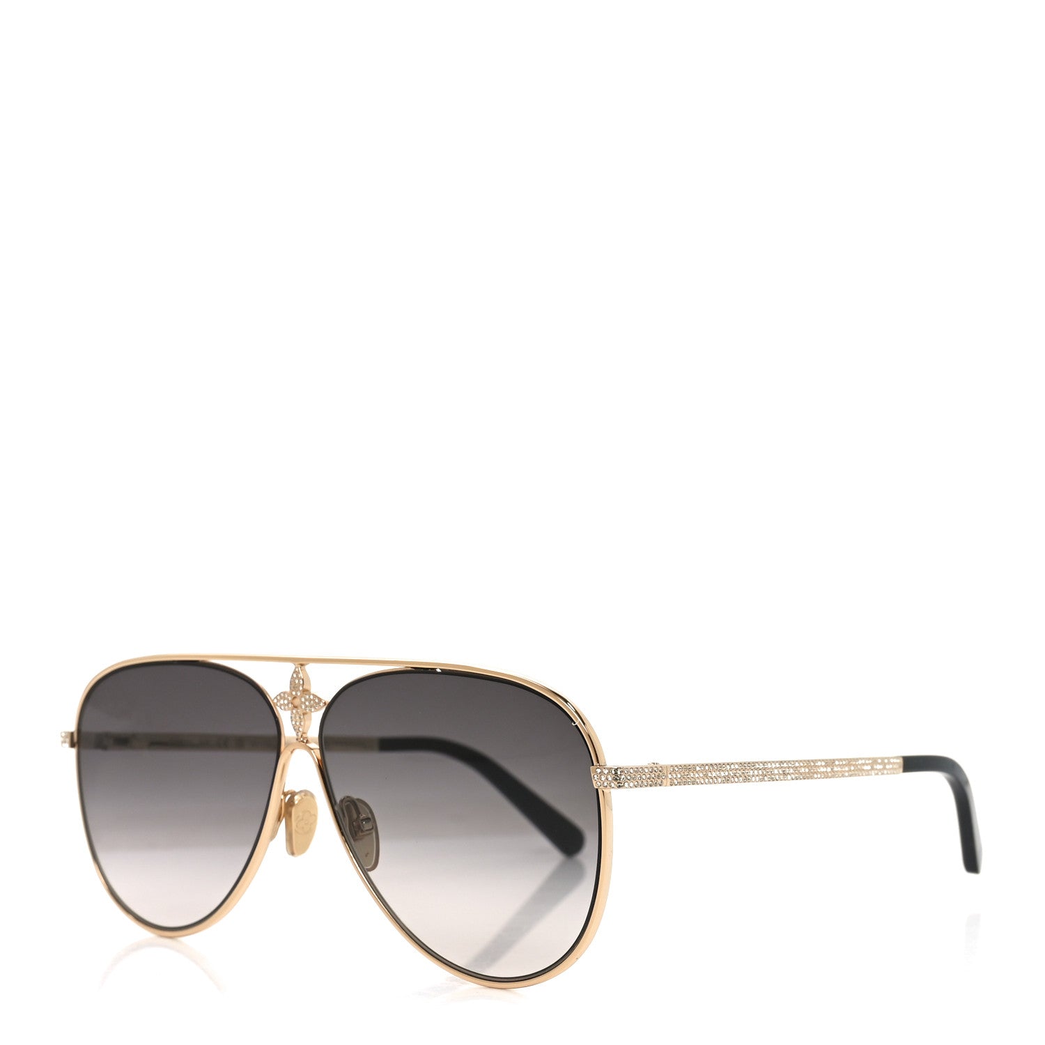 Metal LV Star Pilot Sunglasses Z1869U Gold