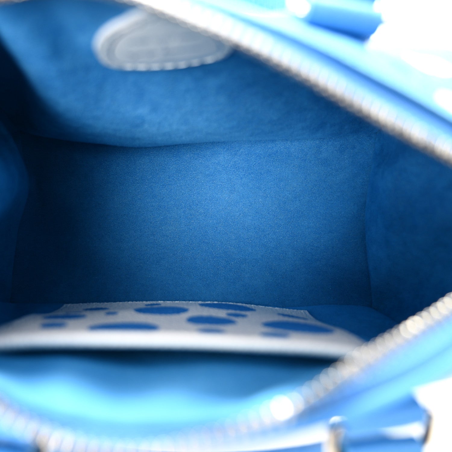 LV X YK Empreinte Speedy Bandouliere 20 Blue White