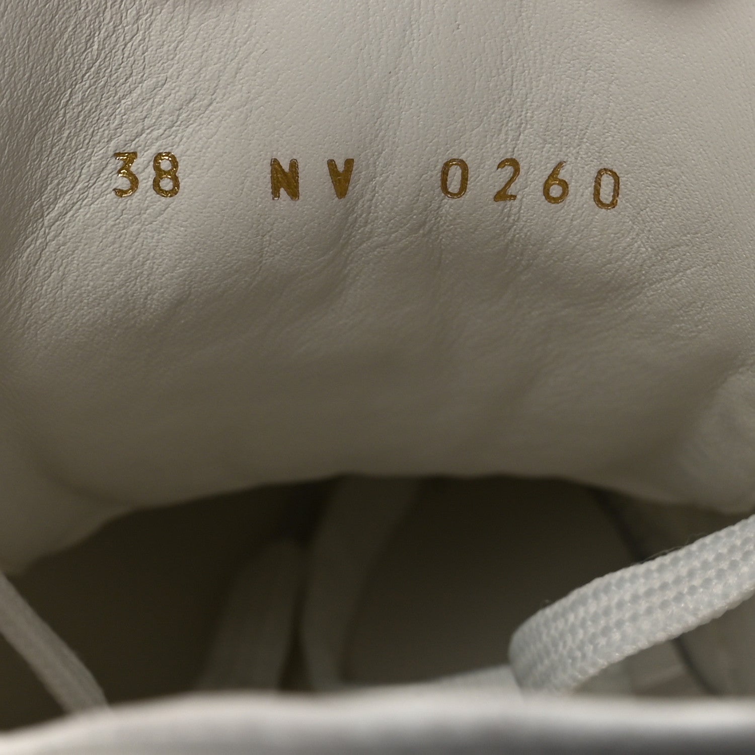 Calfskin Monogram Crafty Sneaker 38 White