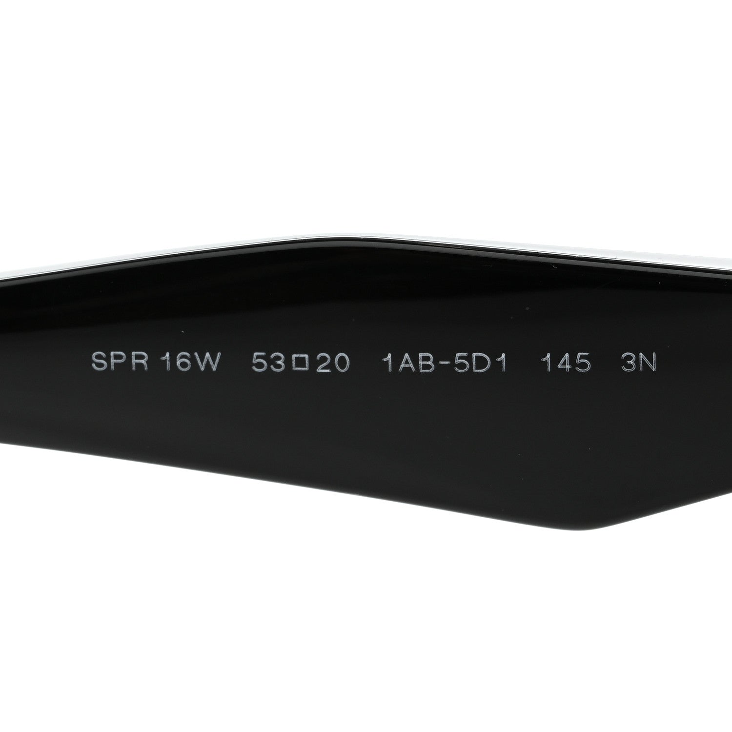 Acetate Sunglasses SPR 16W Black