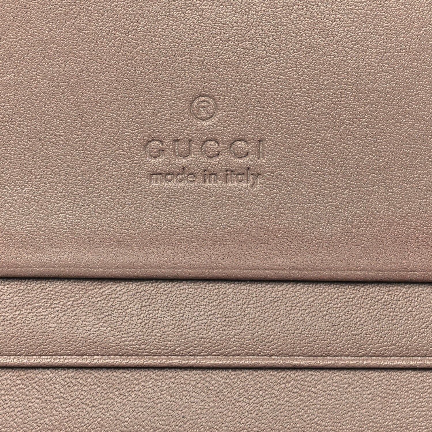 Calfskin Matelasse GG Marmont Card Case Wallet Porcelain Rose