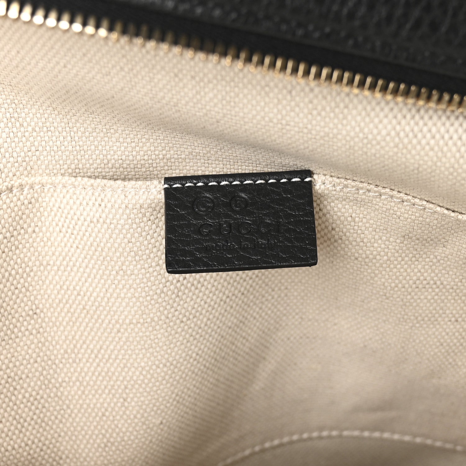 Pebbled Calfskin Soho Chain Backpack Black