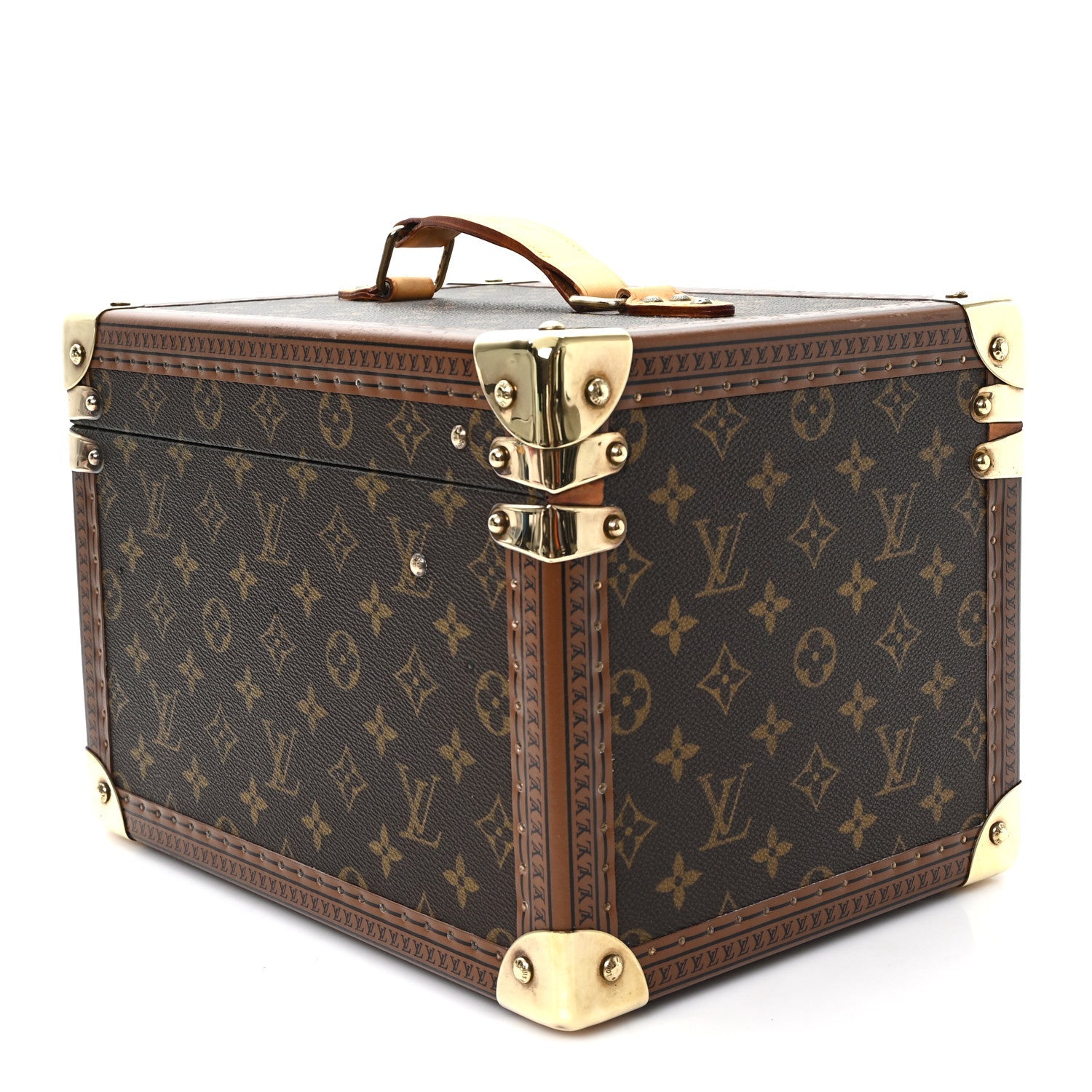Monogram Boite Flacons Beauty Train Trunk Case