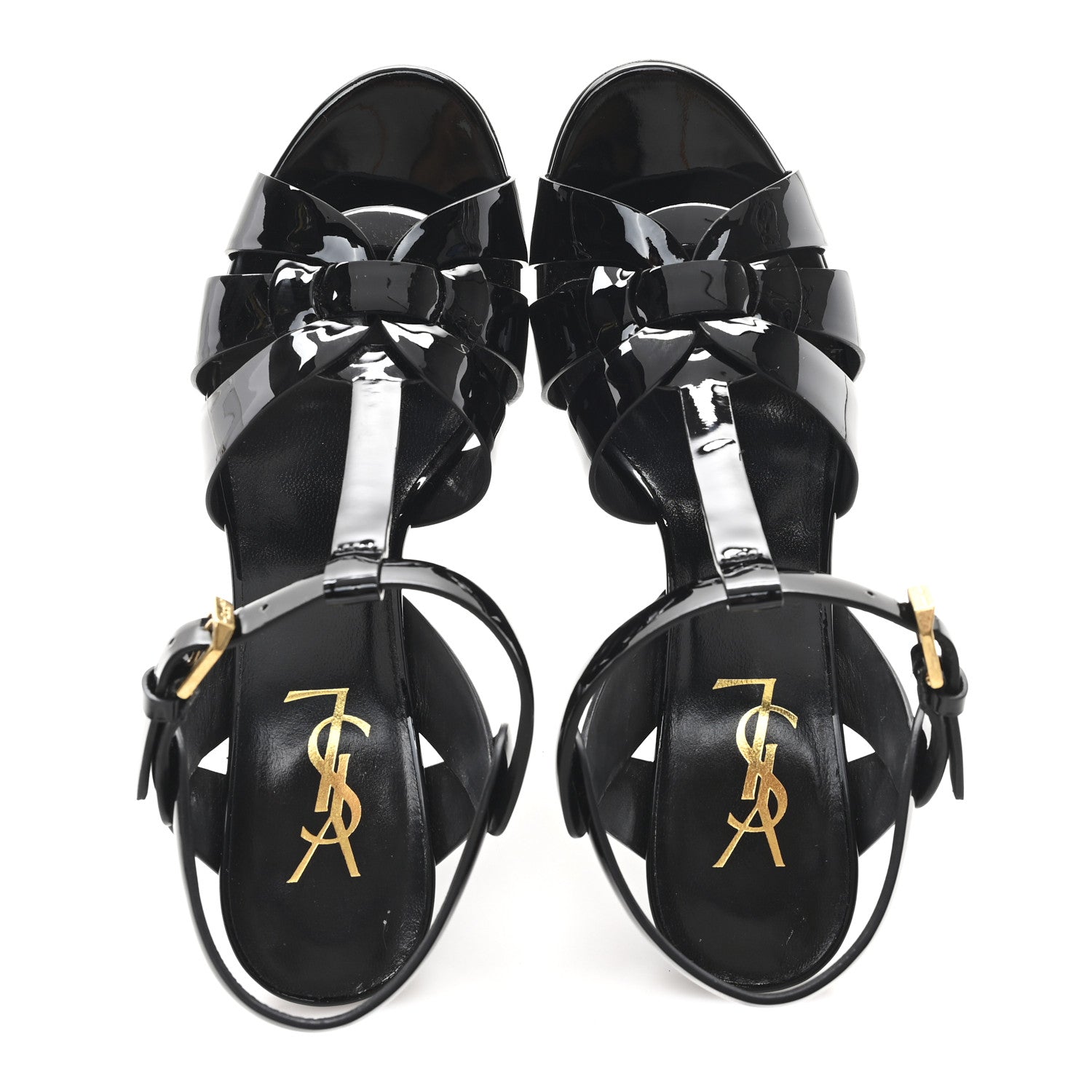 Patent Tribute 75 Platform Sandals 37 Black